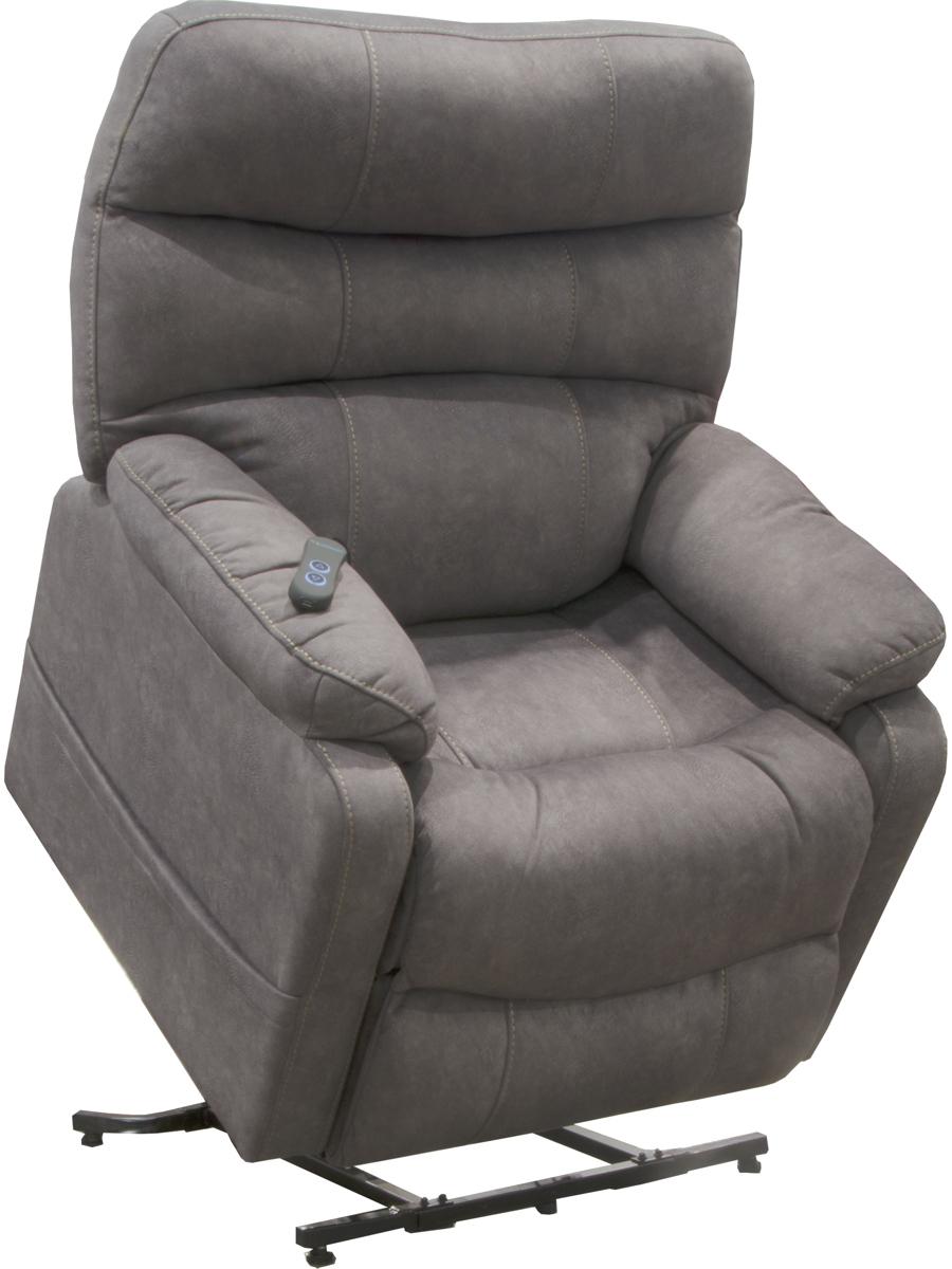 Catnapper Buckley Power Lift Recliner in Graphite 4864 - Luxury Home Furniture (MI)