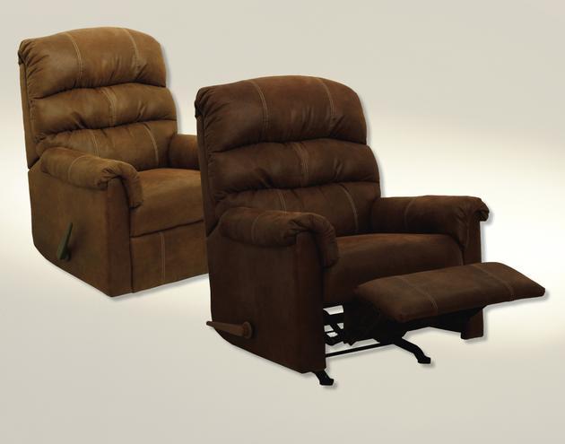 Catnapper Capri Rocker Recliner in Tanner 4273-2 - Luxury Home Furniture (MI)