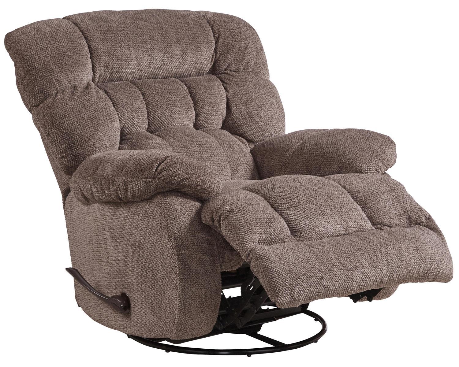 Catnapper Daly Chaise Swivel Glider Recliner in Chateau - Luxury Home Furniture (MI)