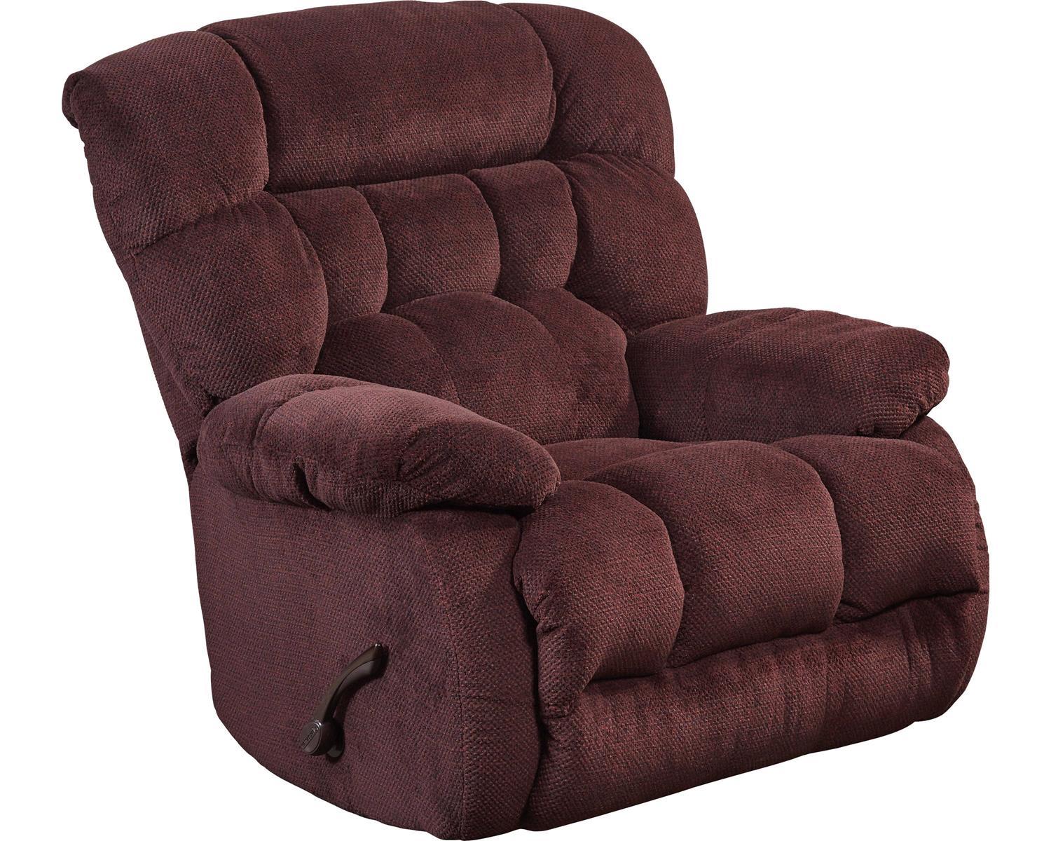 Catnapper Daly Chaise Swivel Glider Recliner in Cranapple - Luxury Home Furniture (MI)