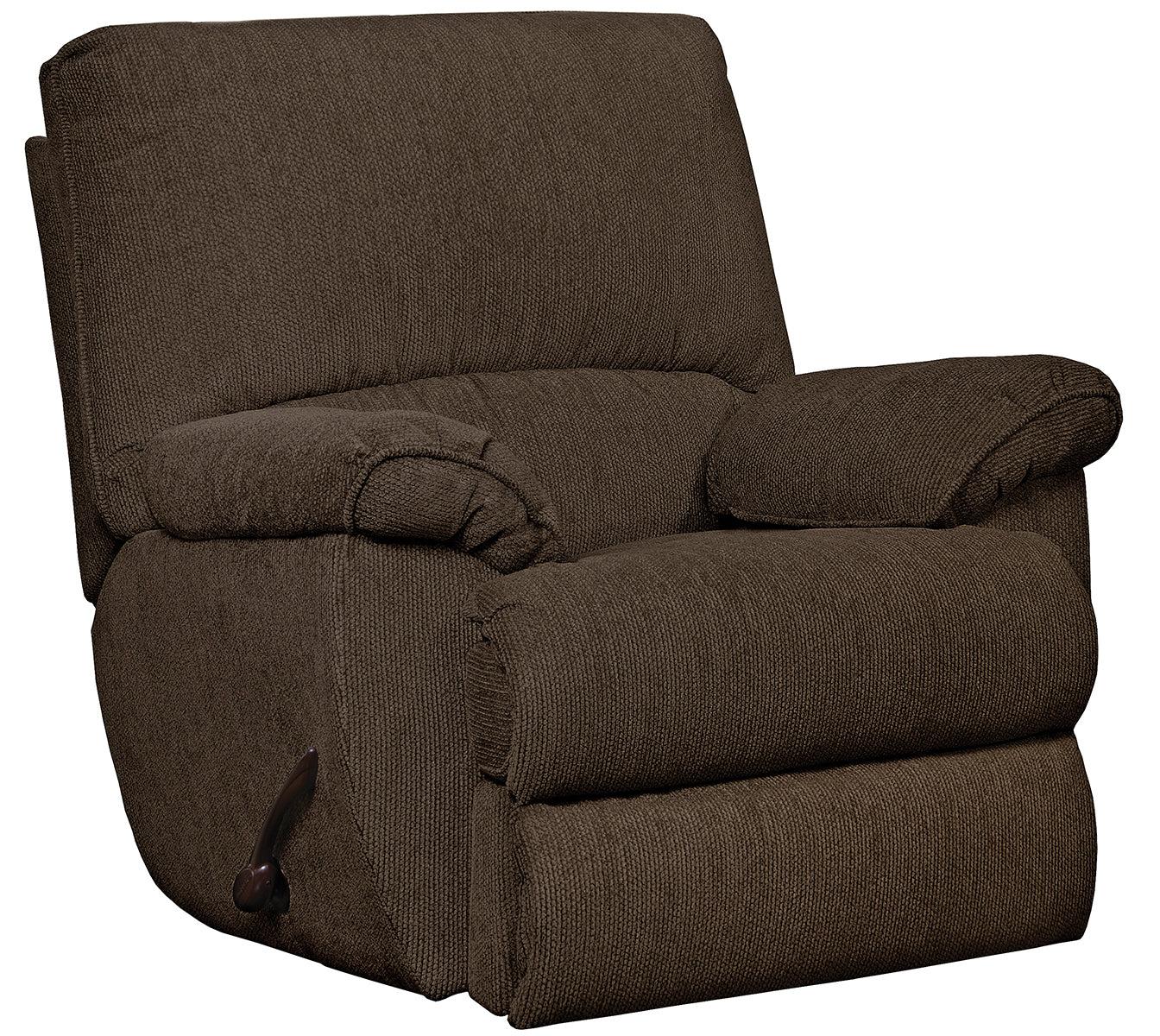 Catnapper Elliott Glider Recliner in Chocolate - Luxury Home Furniture (MI)