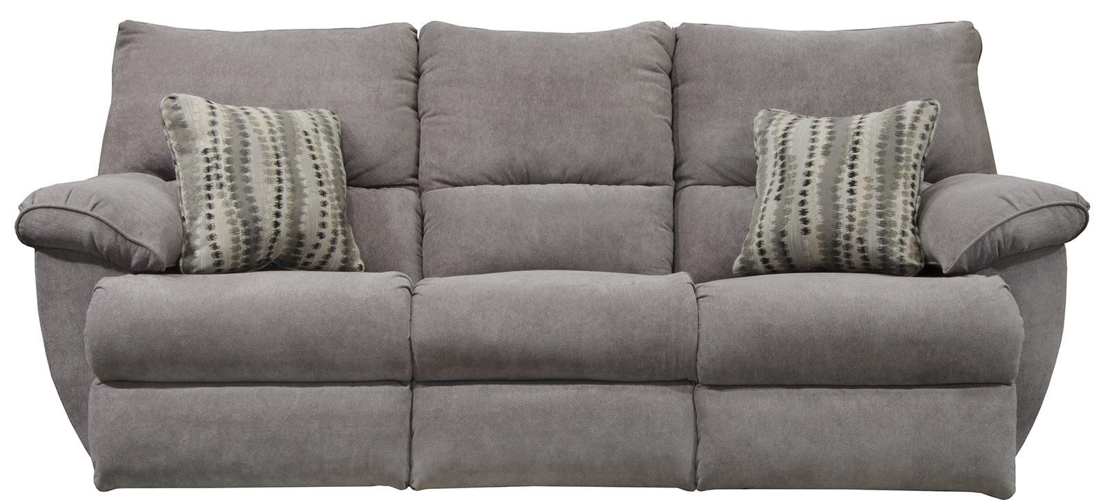 Catnapper Furniture Sadler Power Lay Flat Reclining Sofa with DDT in Mica