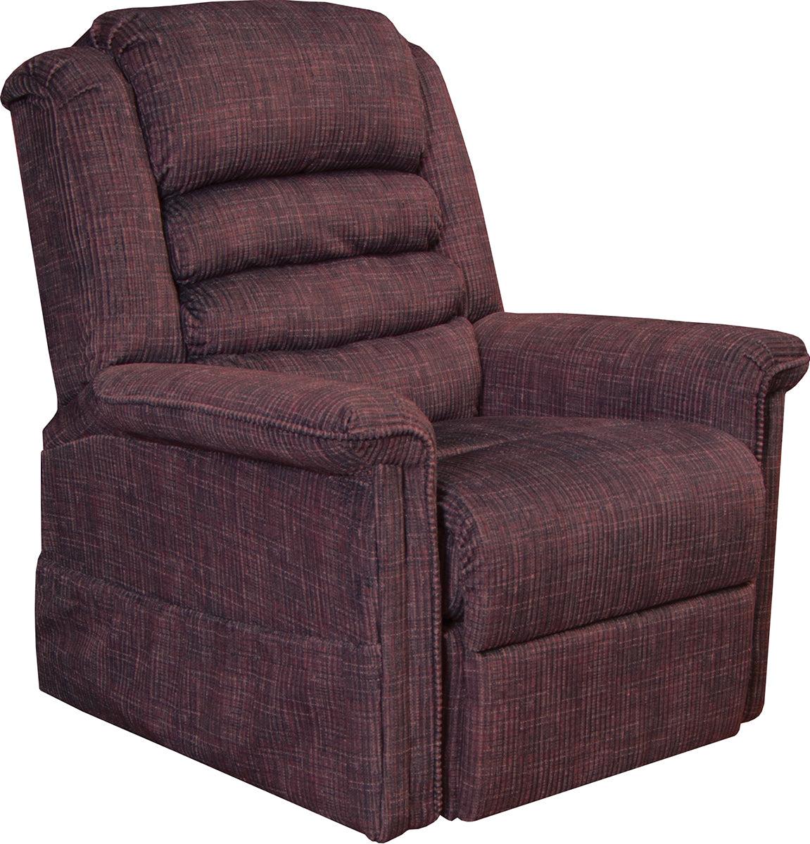 Catnapper Furniture Soother Power Lift Recliner in Wine - Luxury Home Furniture (MI)