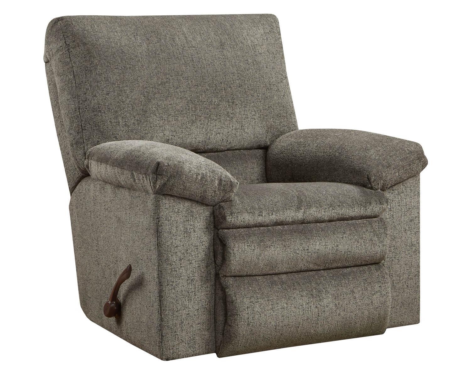 Catnapper Furniture Tosh Rocker Recliner in Pewter