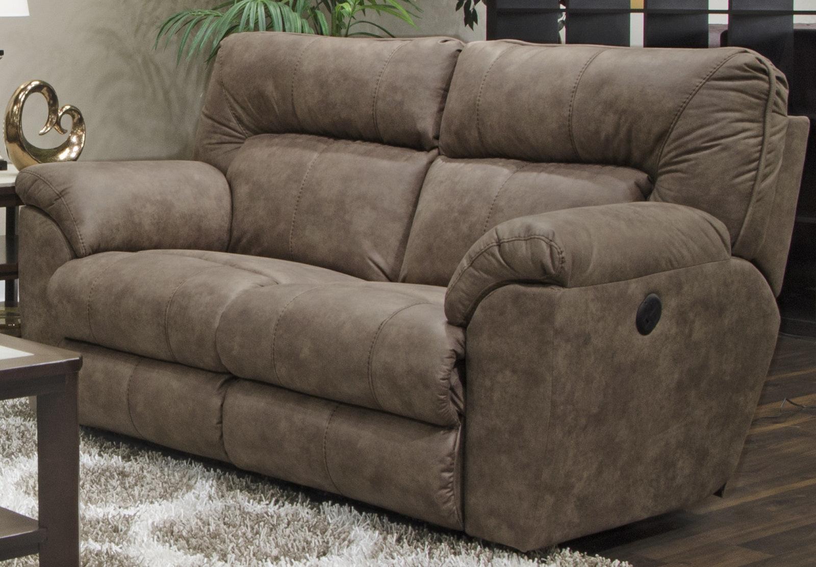 Catnapper Hollins Power Reclining Loveseat - Luxury Home Furniture (MI)