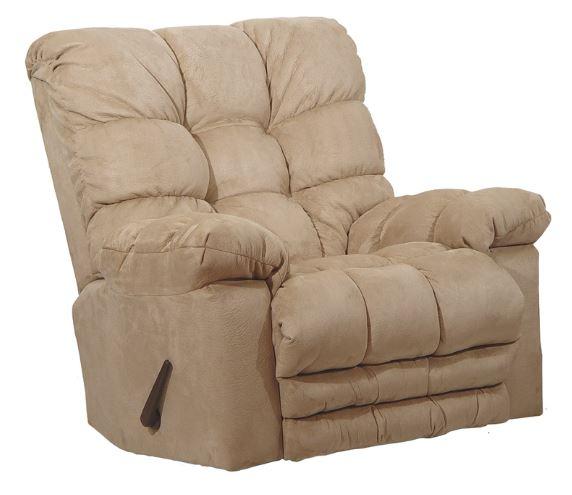 Catnapper Magnum Chaise Rocker Recliner in Hazelnut 54689-2
