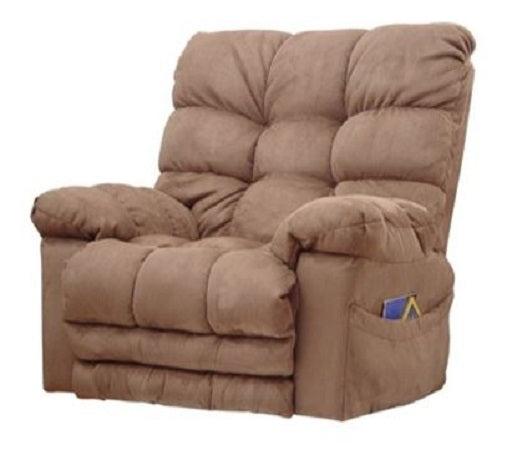 Catnapper Magnum Chaise Rocker Recliner in Saddle 54689-2
