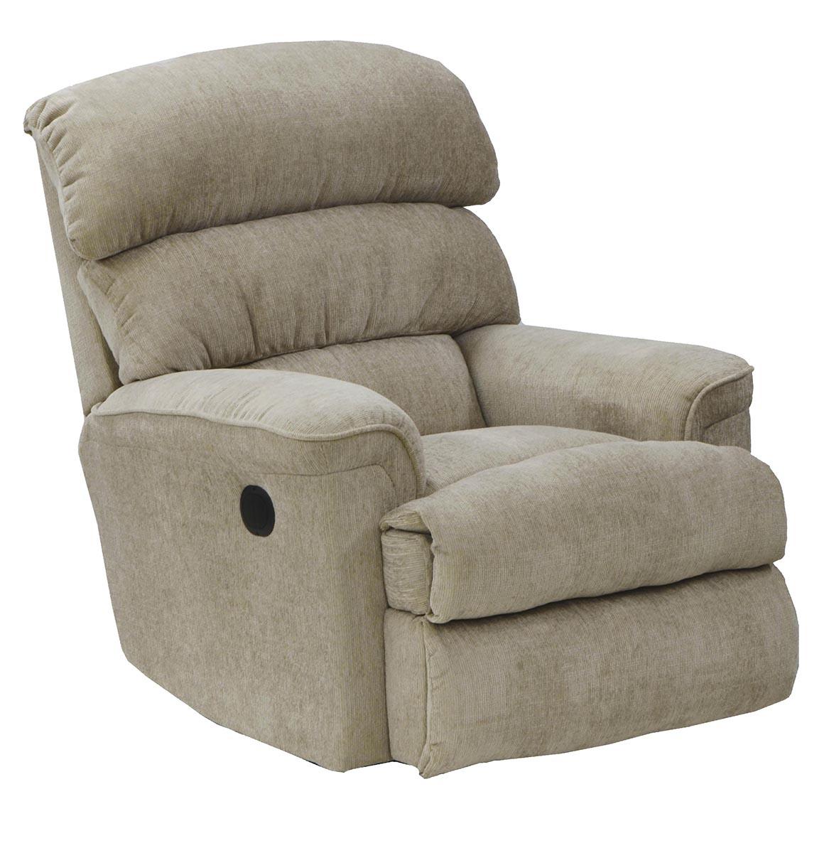 Catnapper Pearson Rocker Recliner in Linen - Luxury Home Furniture (MI)