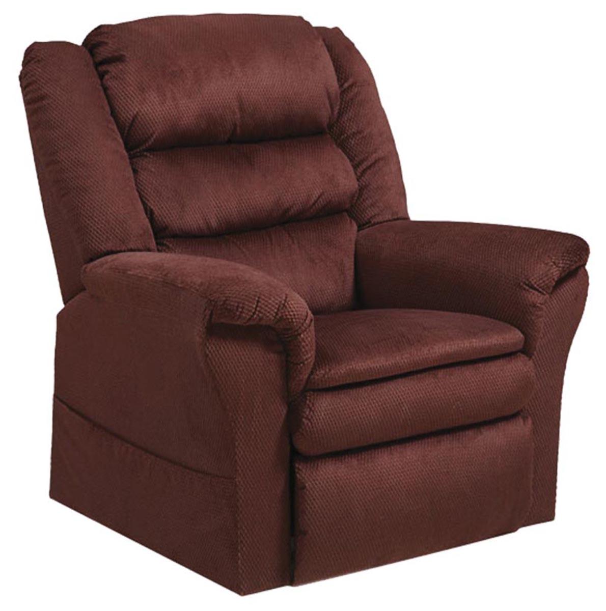 Catnapper Preston Power Lift Recliner in Berry - Luxury Home Furniture (MI)