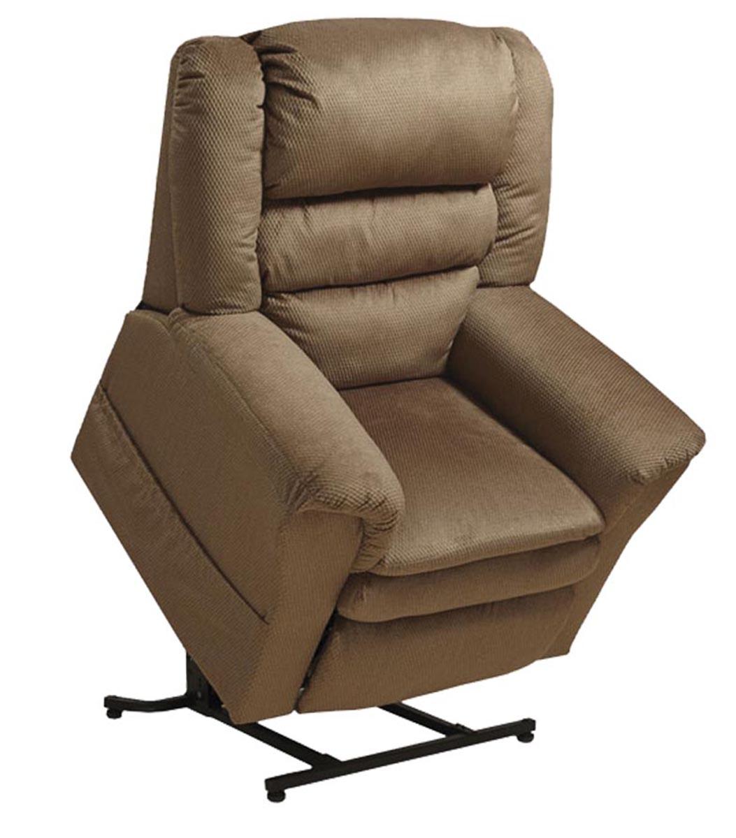 Catnapper Preston Power Lift Recliner in Coffee - Luxury Home Furniture (MI)