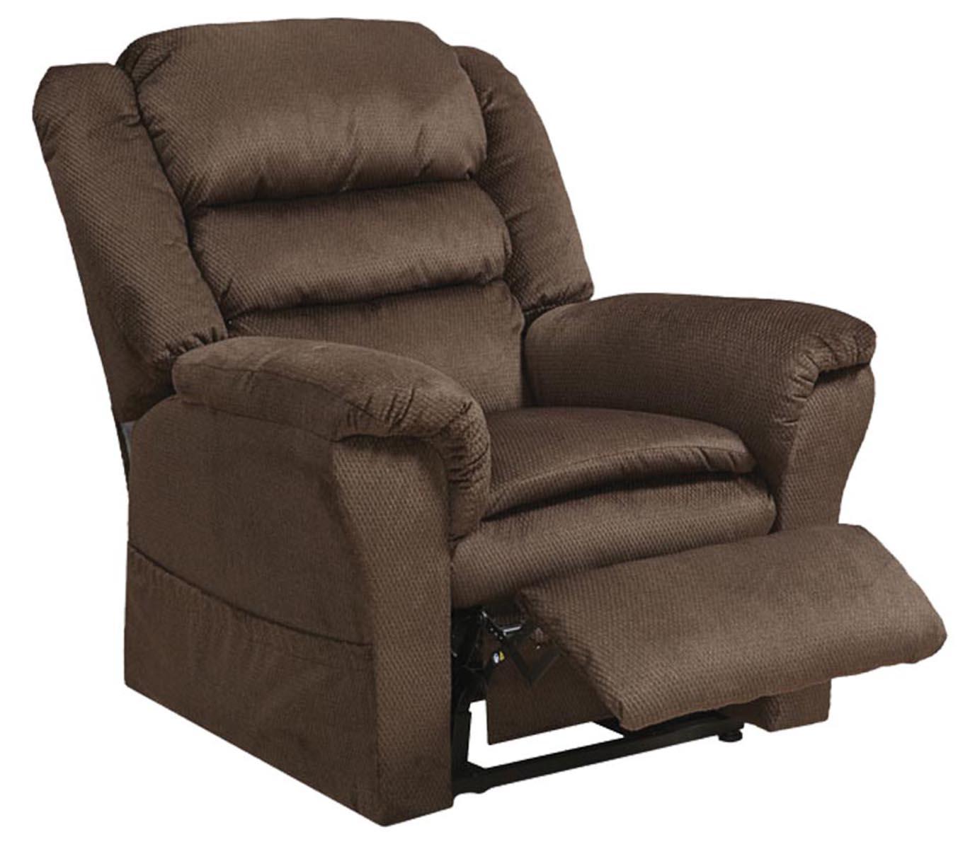 Catnapper Preston Power Lift Recliner in Mocha - Luxury Home Furniture (MI)
