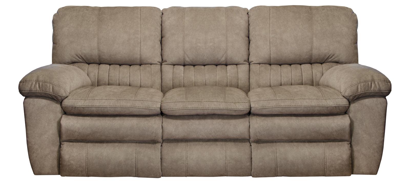 Catnapper Reyes Lay Flat Reclining Sofa in Portabella 2401 - Luxury Home Furniture (MI)