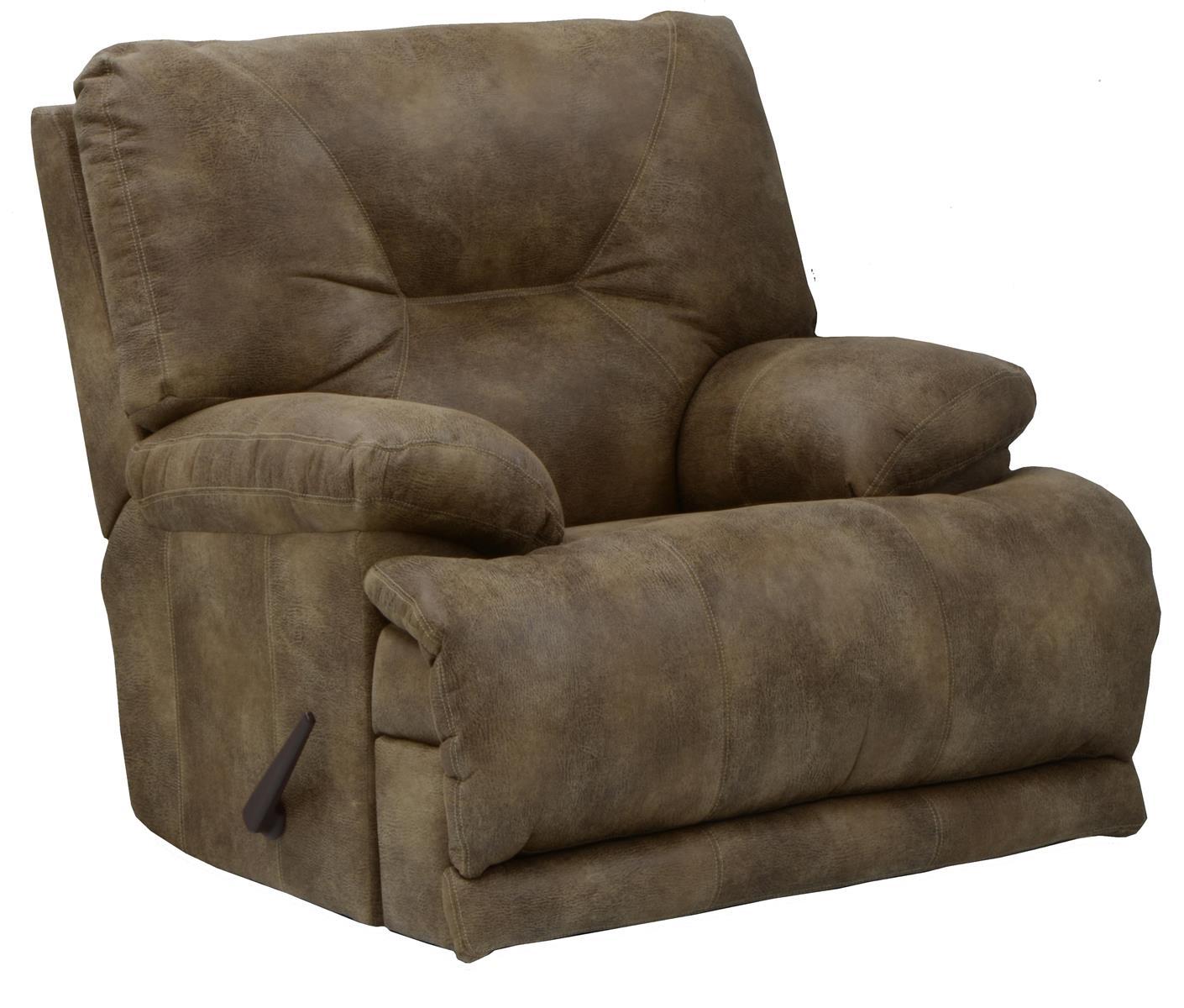 Catnapper Voyager Lay Flat Recliner in Brandy - Luxury Home Furniture (MI)