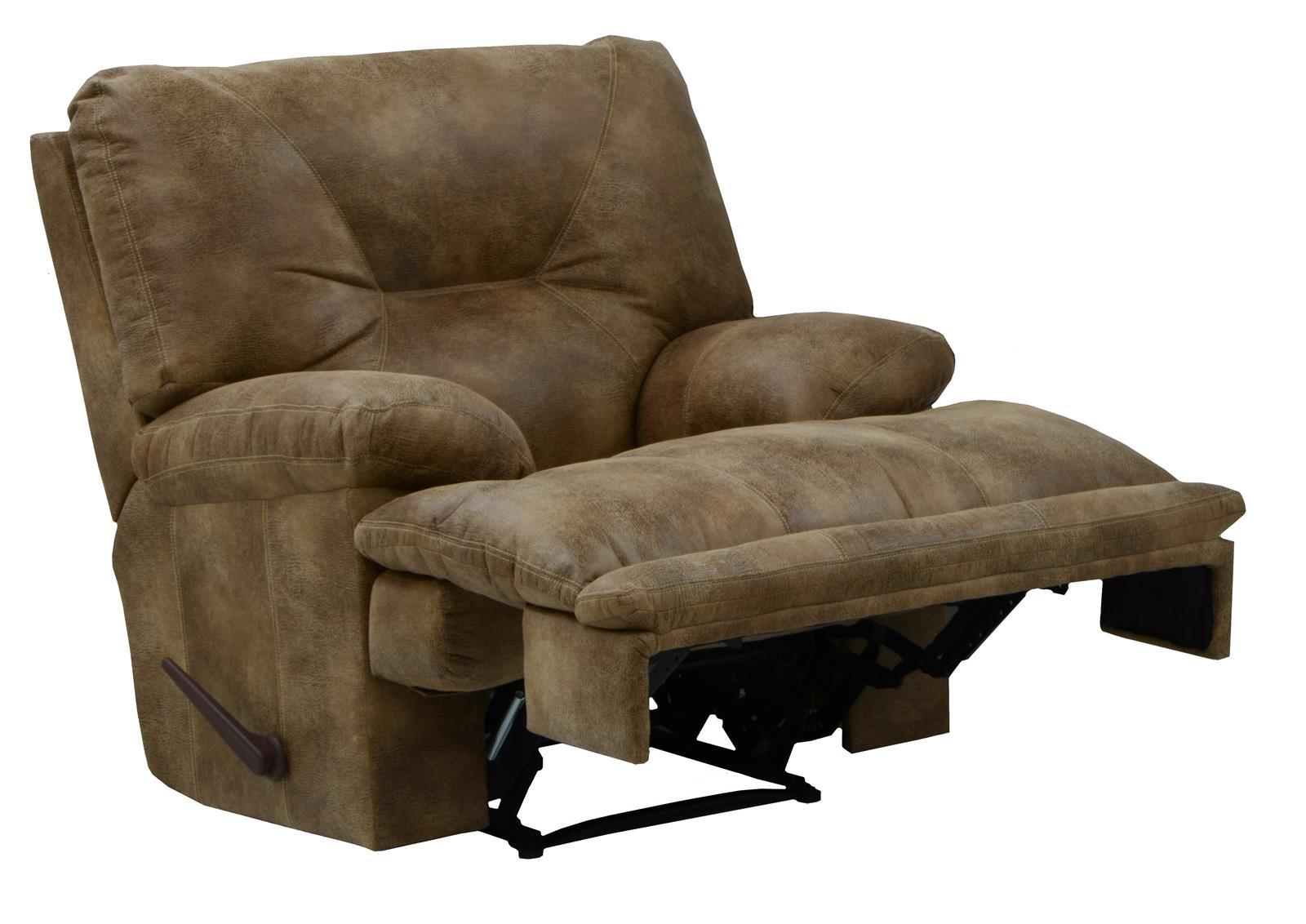Catnapper Voyager Lay Flat Recliner in Brandy - Luxury Home Furniture (MI)