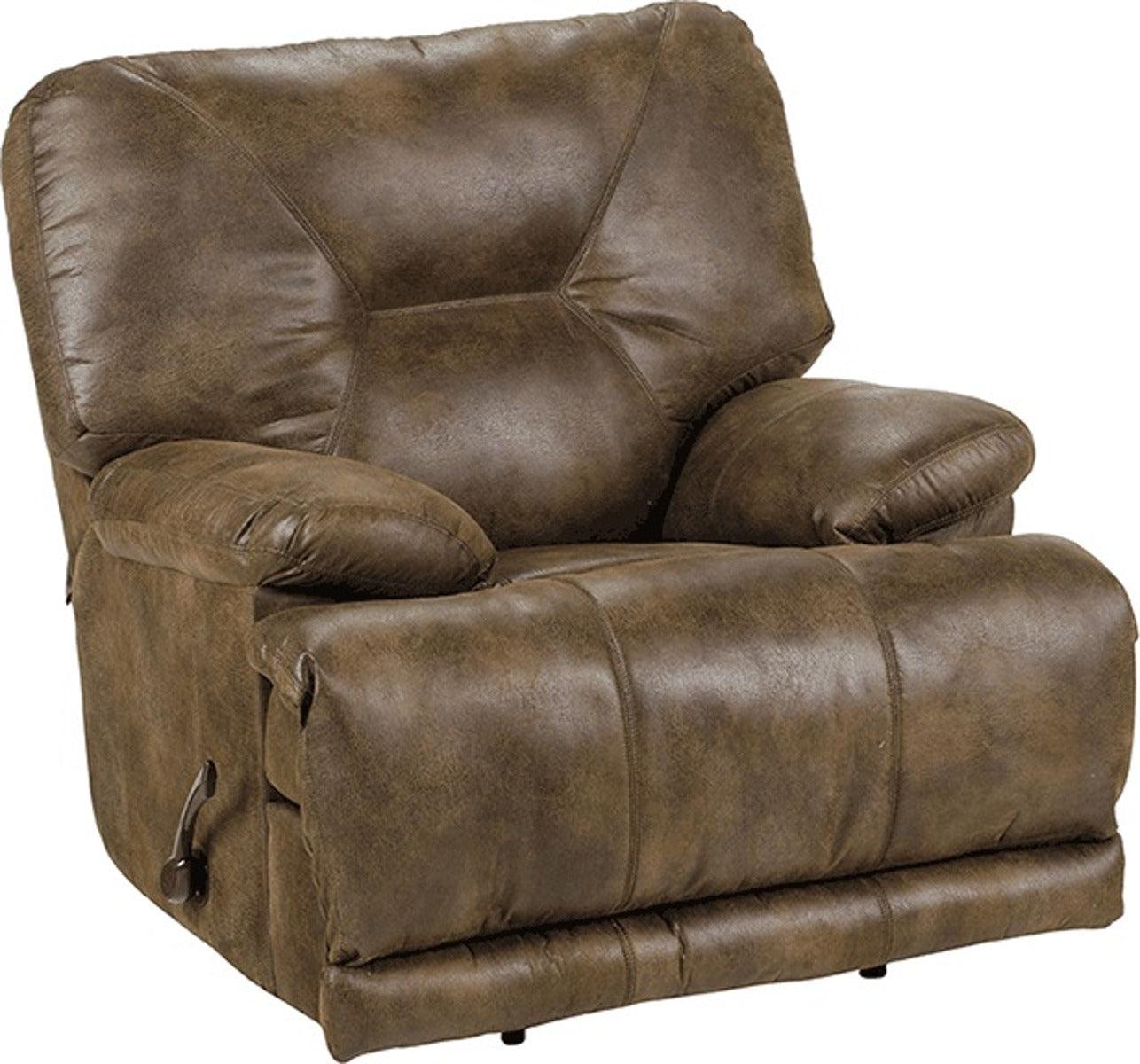 Catnapper Voyager Power Lay Flat Recliner in Elk - Luxury Home Furniture (MI)