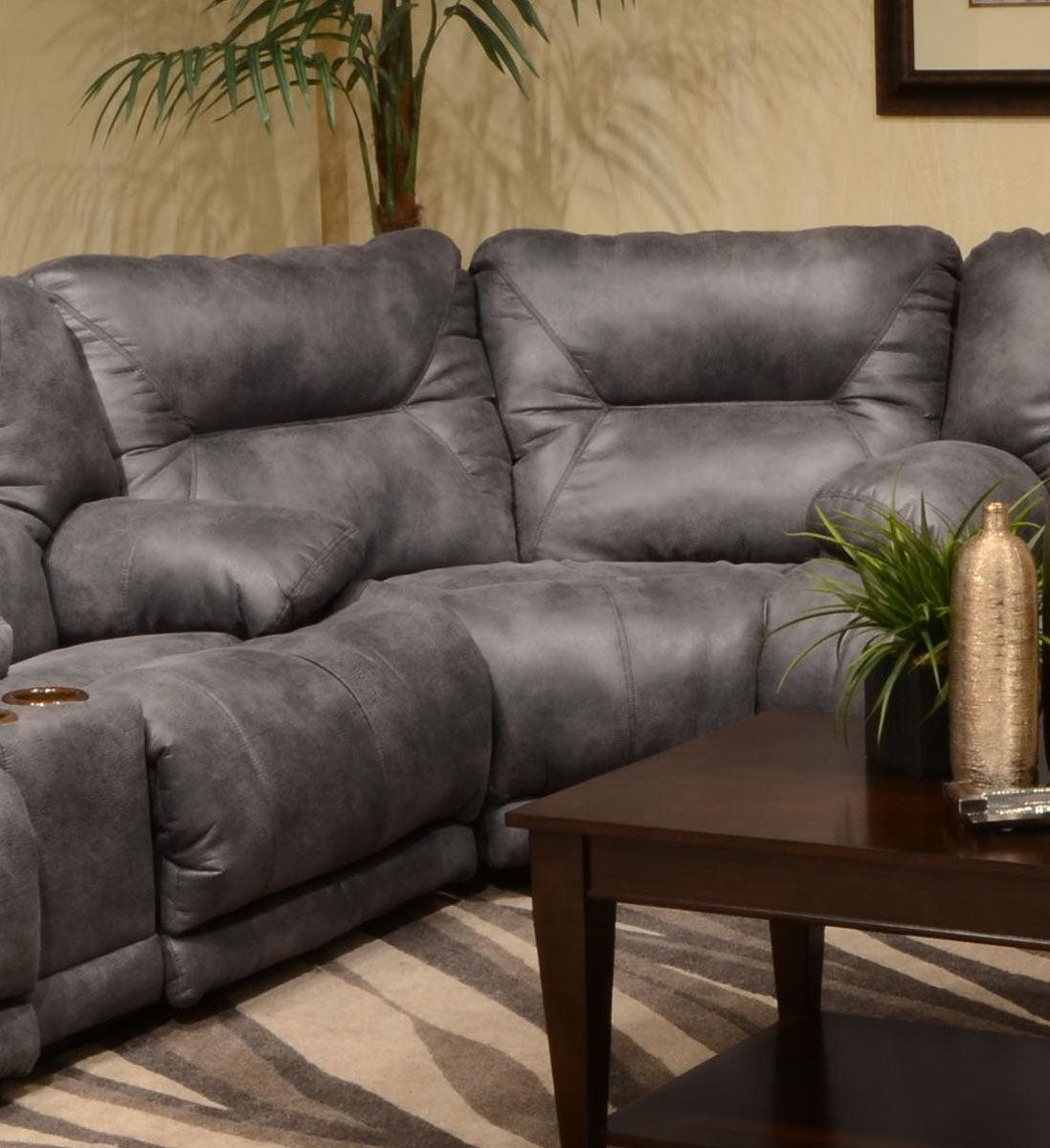 Catnapper Voyager Wedge in Slate - Luxury Home Furniture (MI)