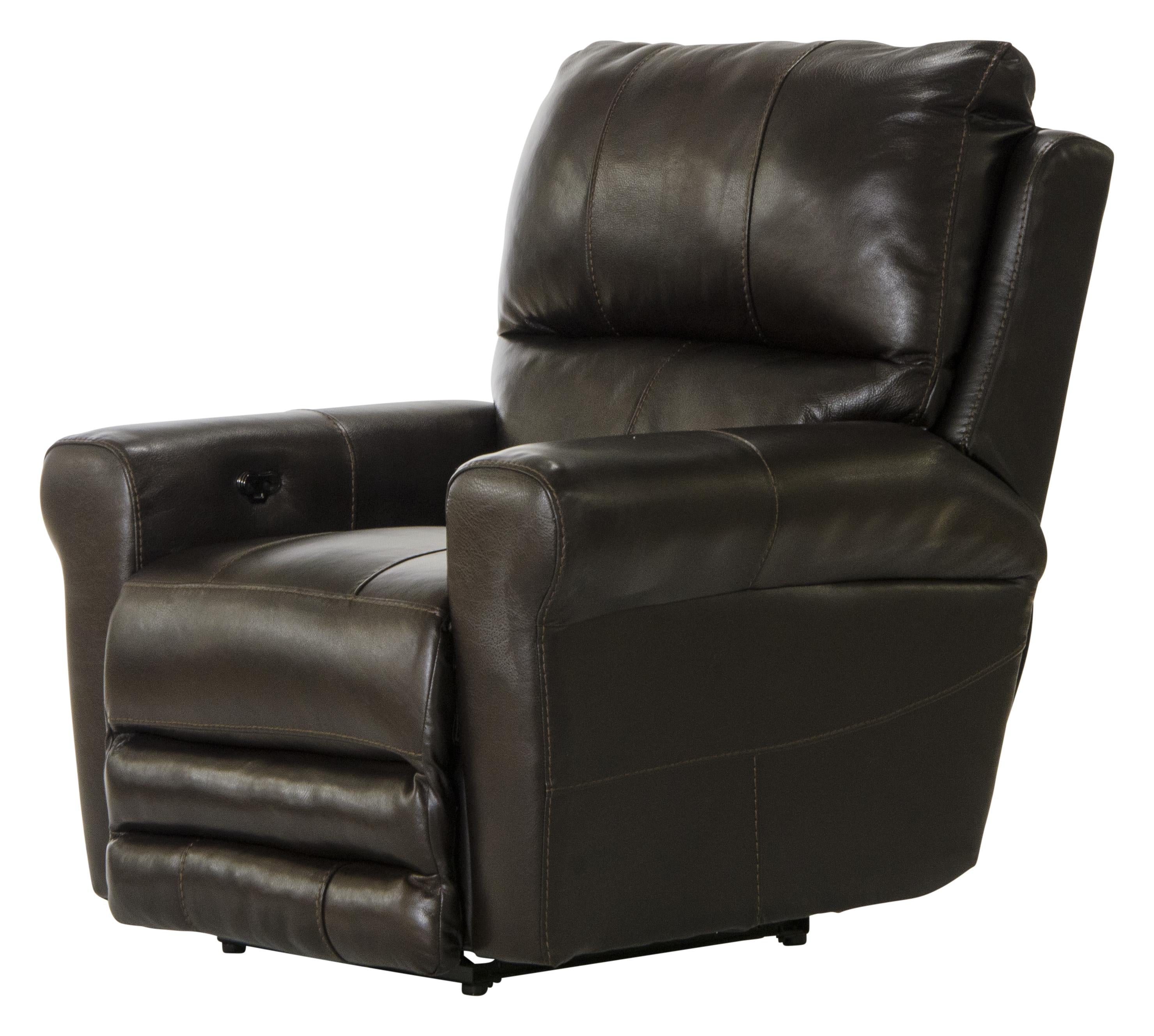 Hoffner Power Lay Flat Recliner - Luxury Home Furniture (MI)