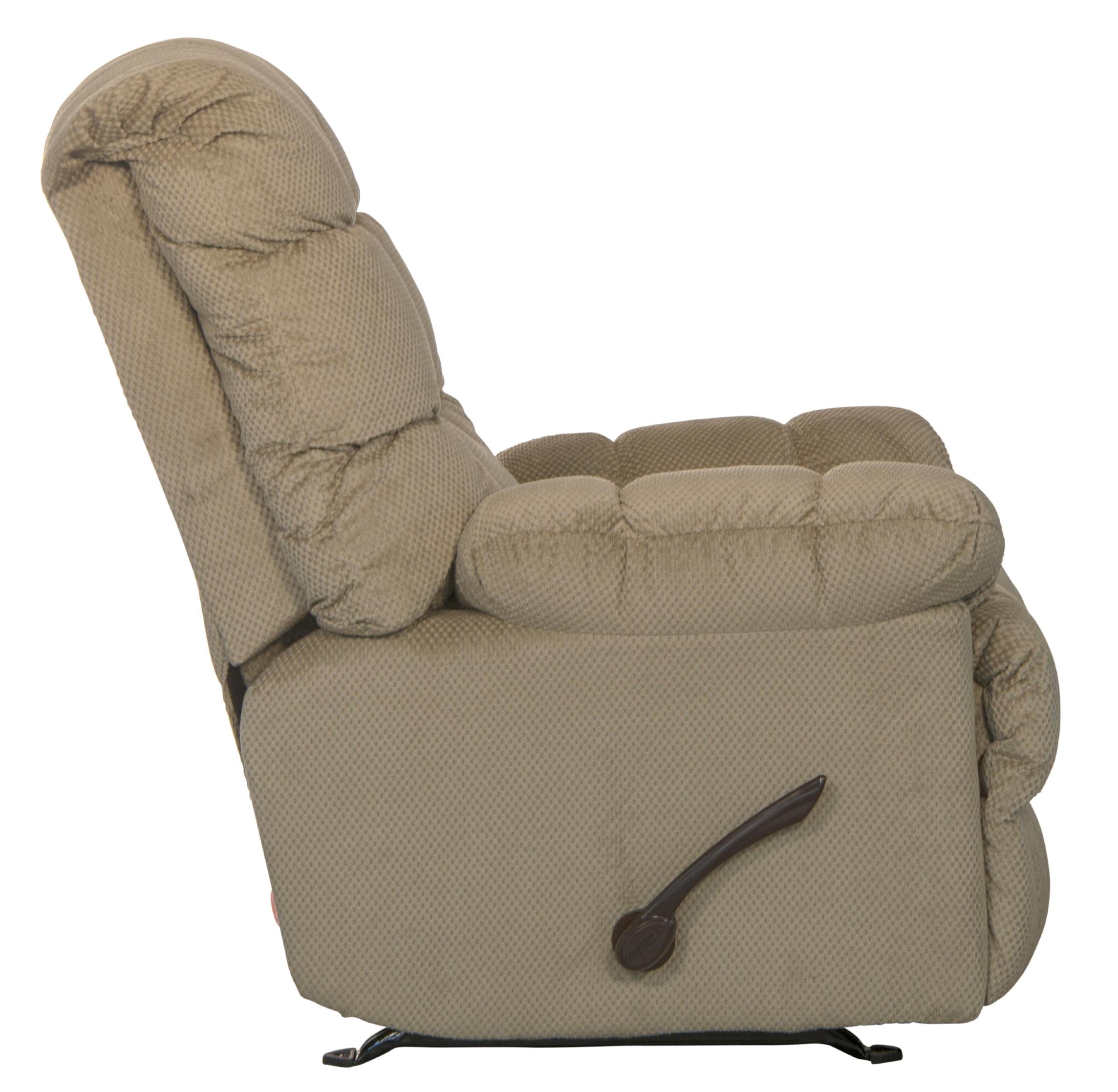 Nettles Chaise Rocker Recliner w/Deluxe Heat/Massage - Luxury Home Furniture (MI)