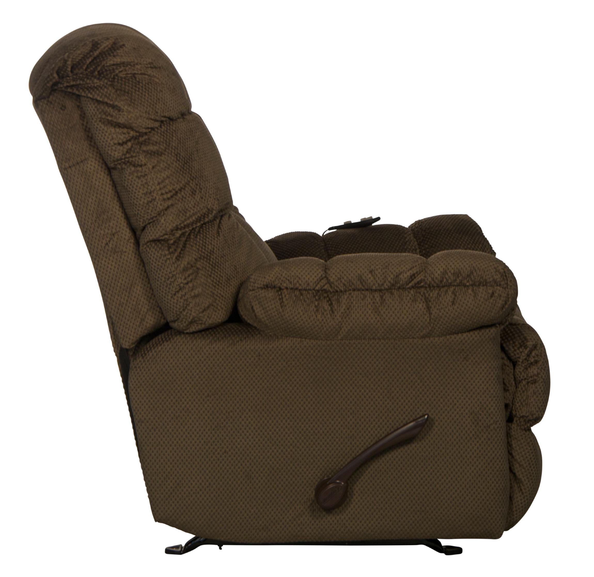 Nettles Chaise Rocker Recliner w/Deluxe Heat/Massage - Luxury Home Furniture (MI)