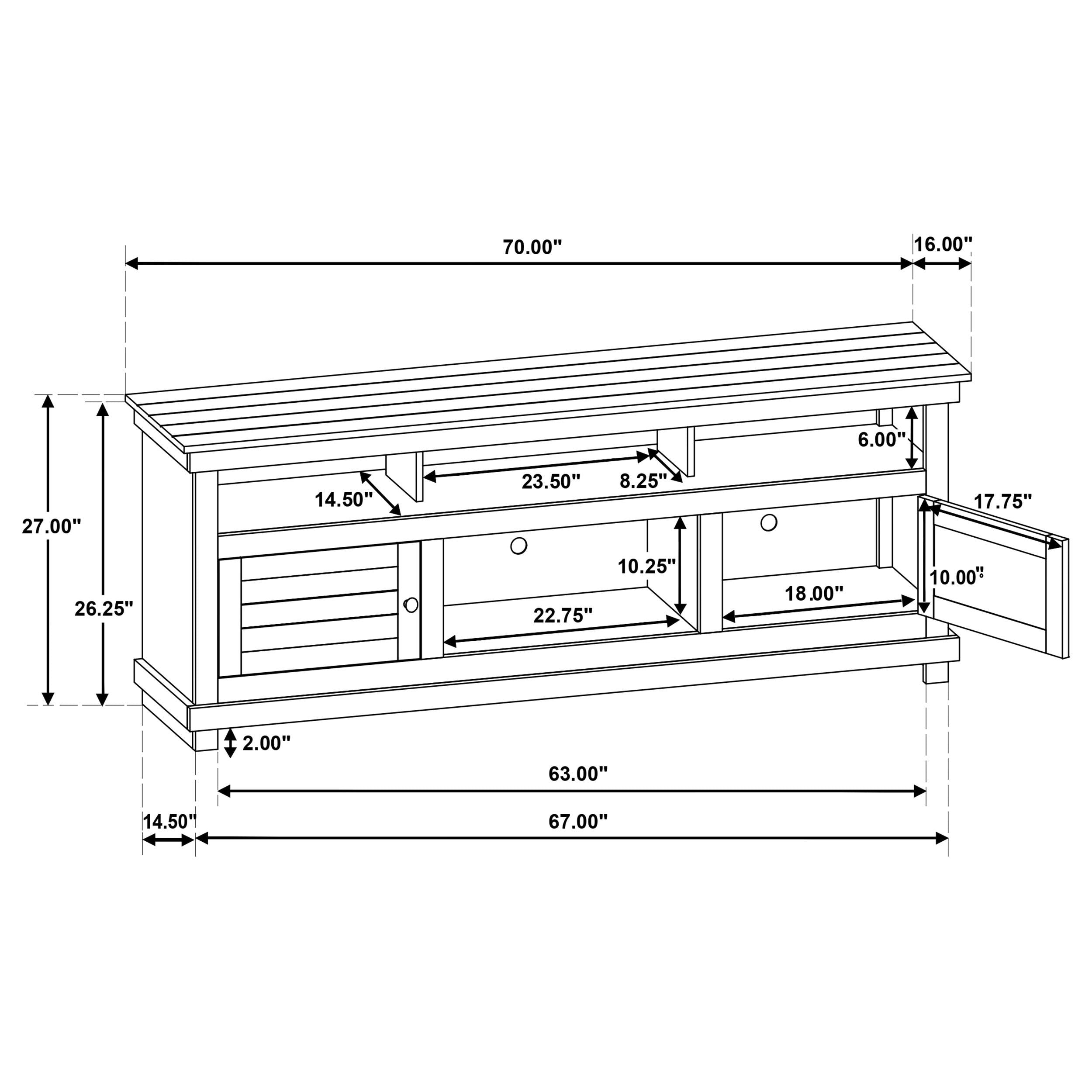 Payne TV Stand - Luxury Home Furniture (MI)