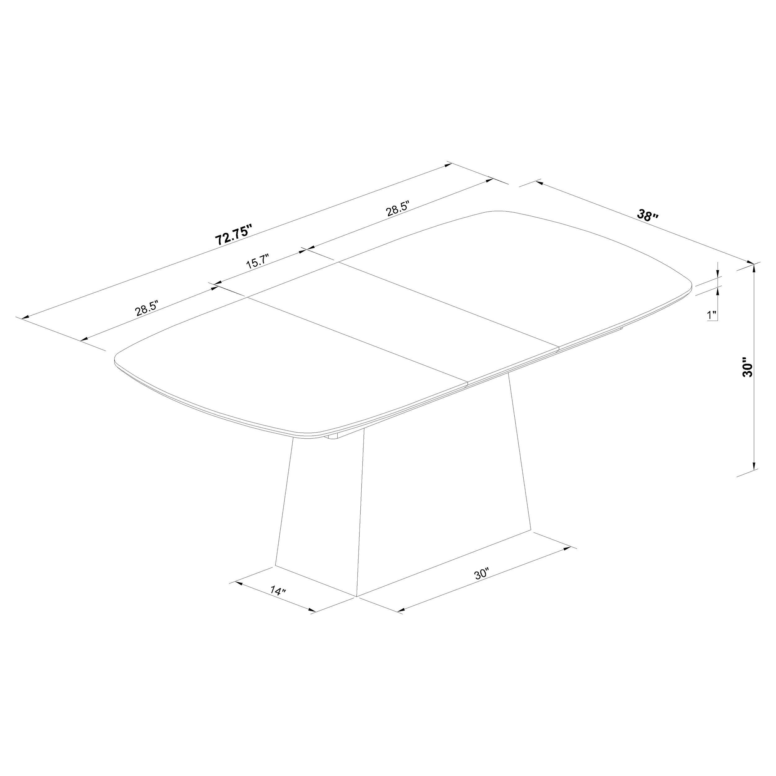 Potero Extension Dining Table - Luxury Home Furniture (MI)