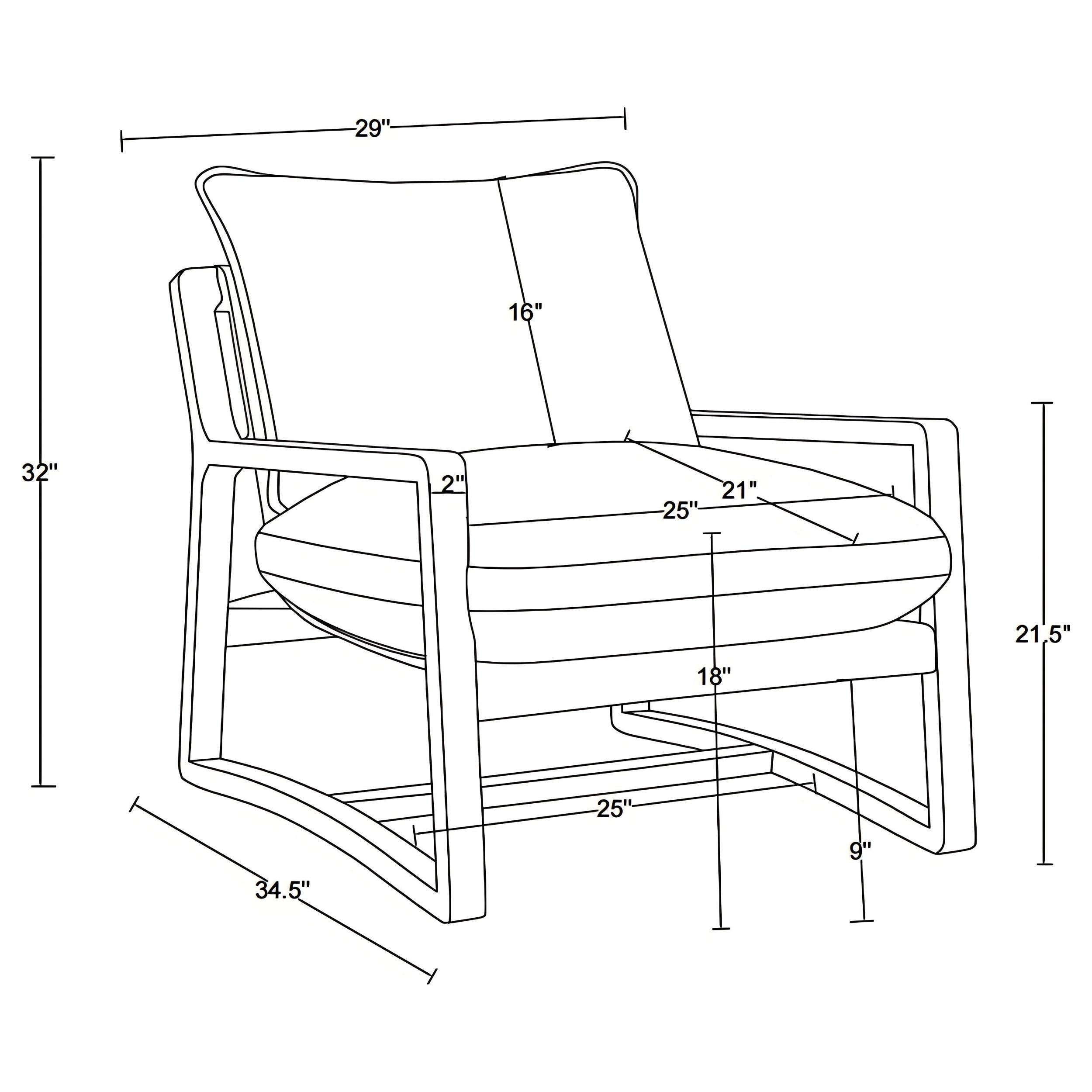Geneva Accent Chair - Luxury Home Furniture (MI)