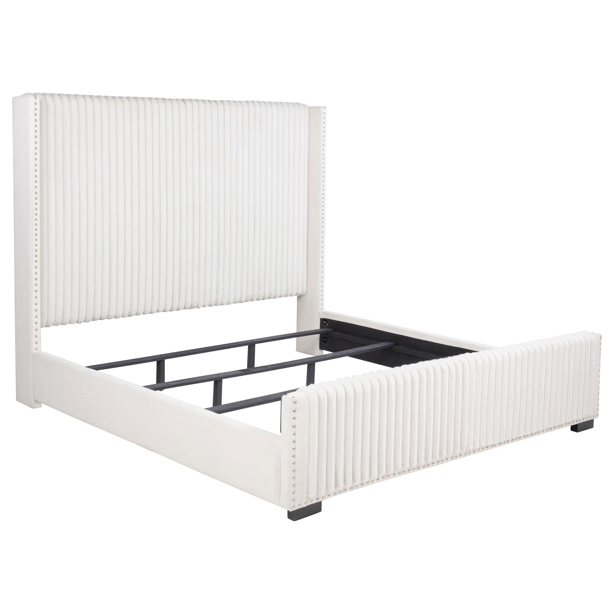 Natasha Wingback Bed - Luxury Home Furniture (MI)
