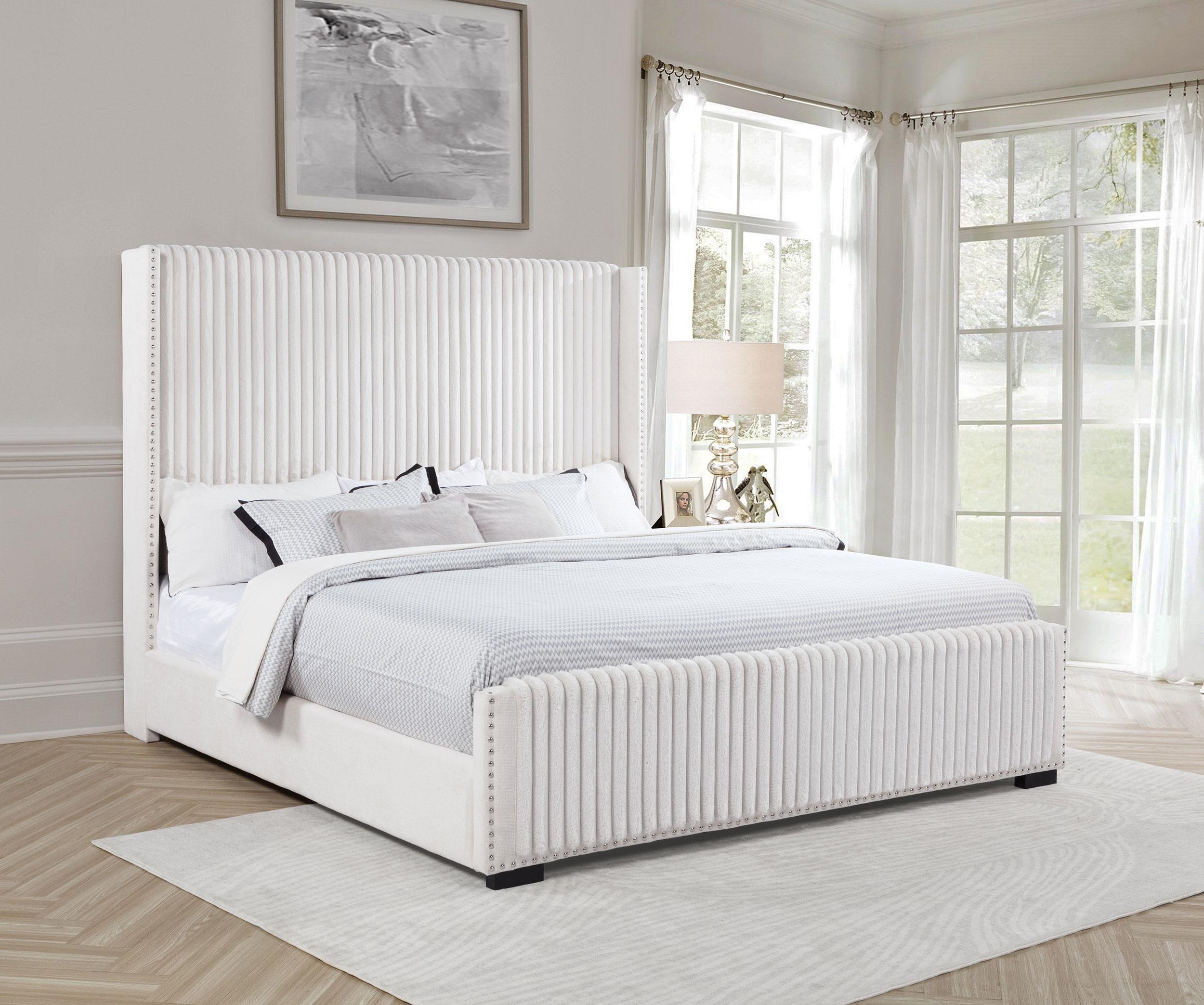 Natasha Wingback Bed - Luxury Home Furniture (MI)