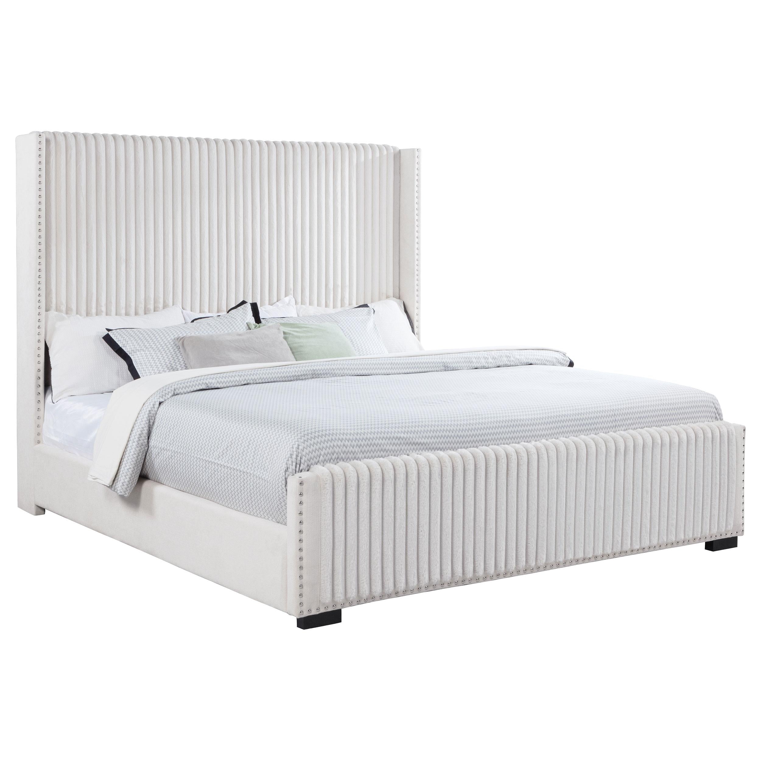 Natasha Wingback Bed - Luxury Home Furniture (MI)