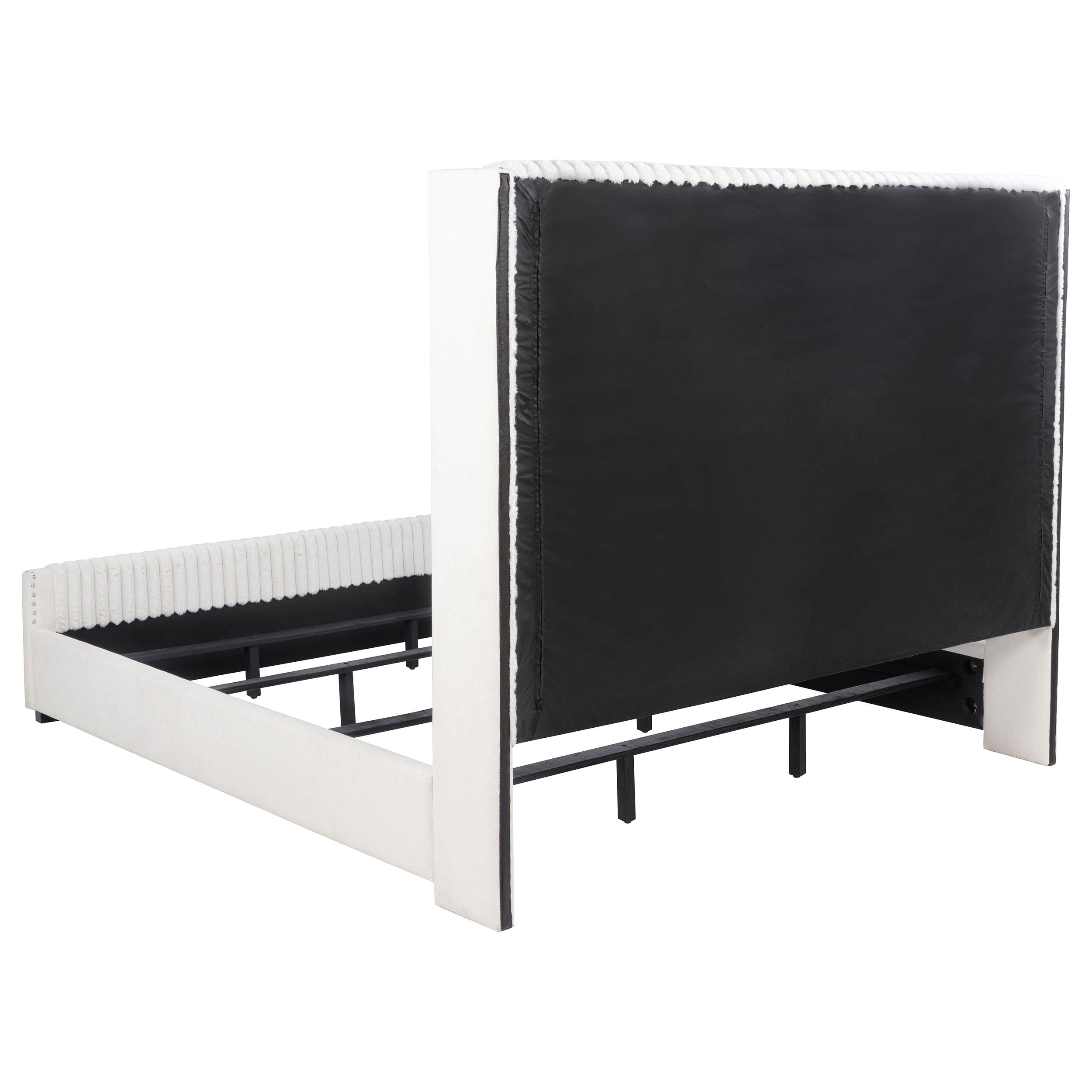 Natasha Wingback Bed - Luxury Home Furniture (MI)