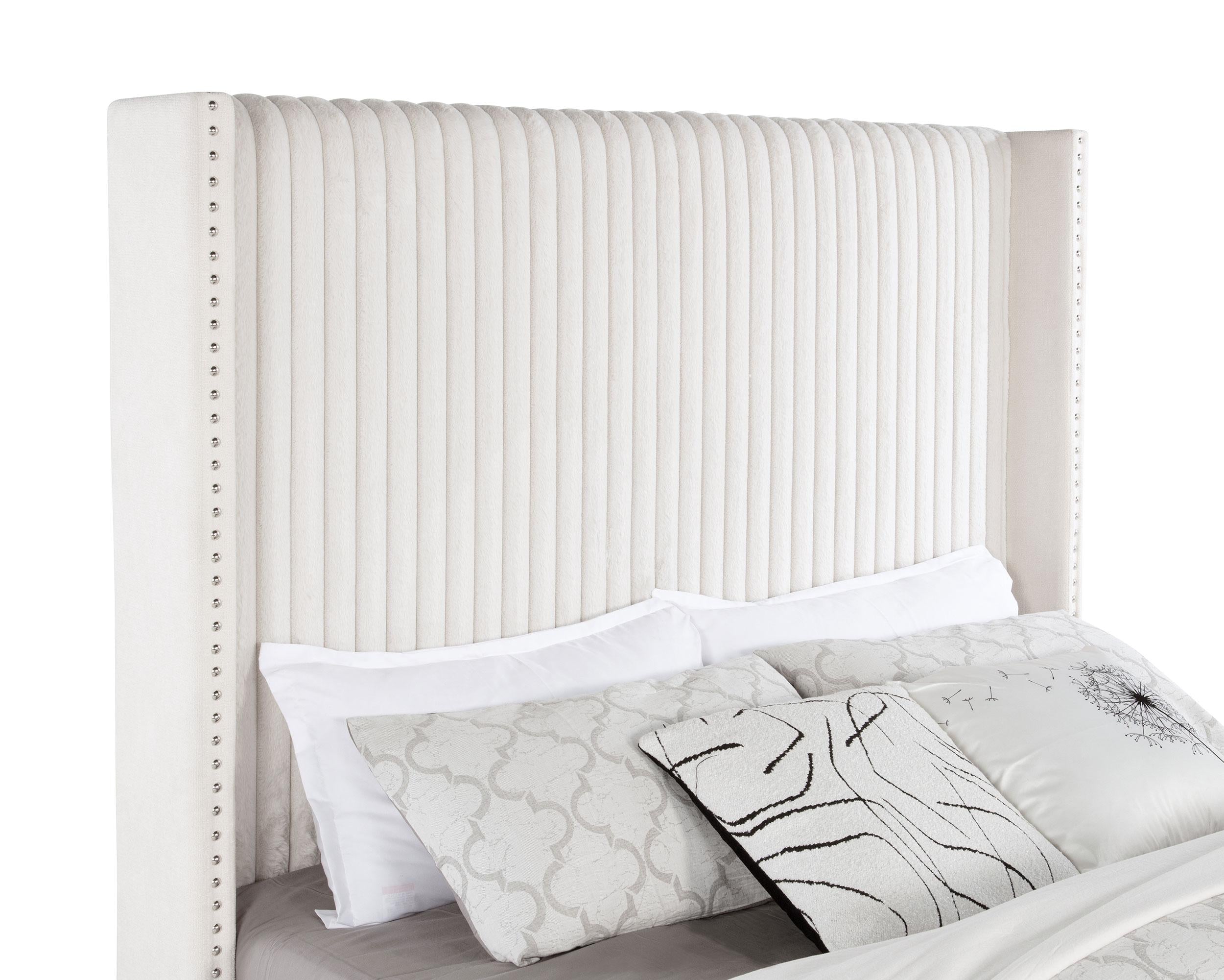 Natasha Wingback Bed - Luxury Home Furniture (MI)