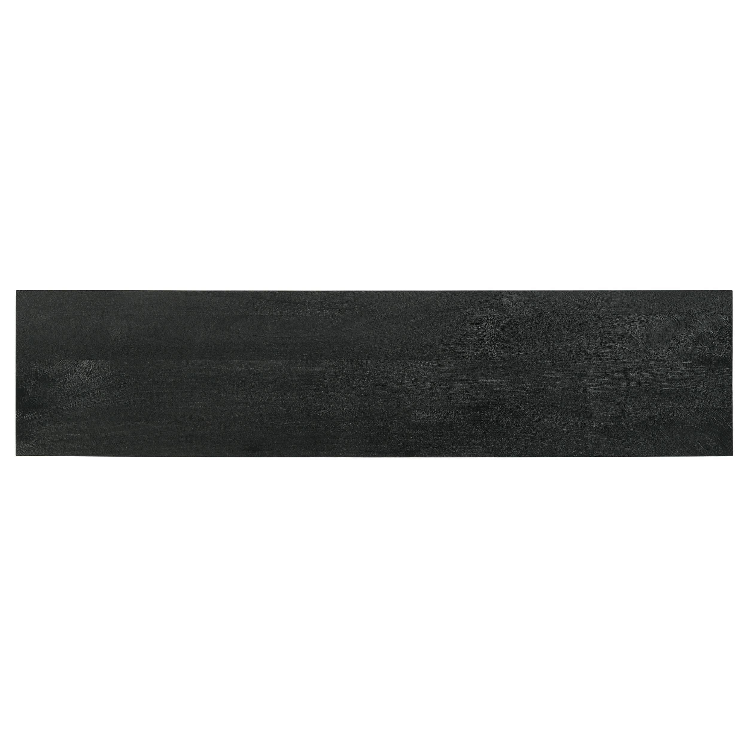 Marsden 2-door Wood 70" TV Stand Charcoal Black - Luxury Home Furniture (MI)