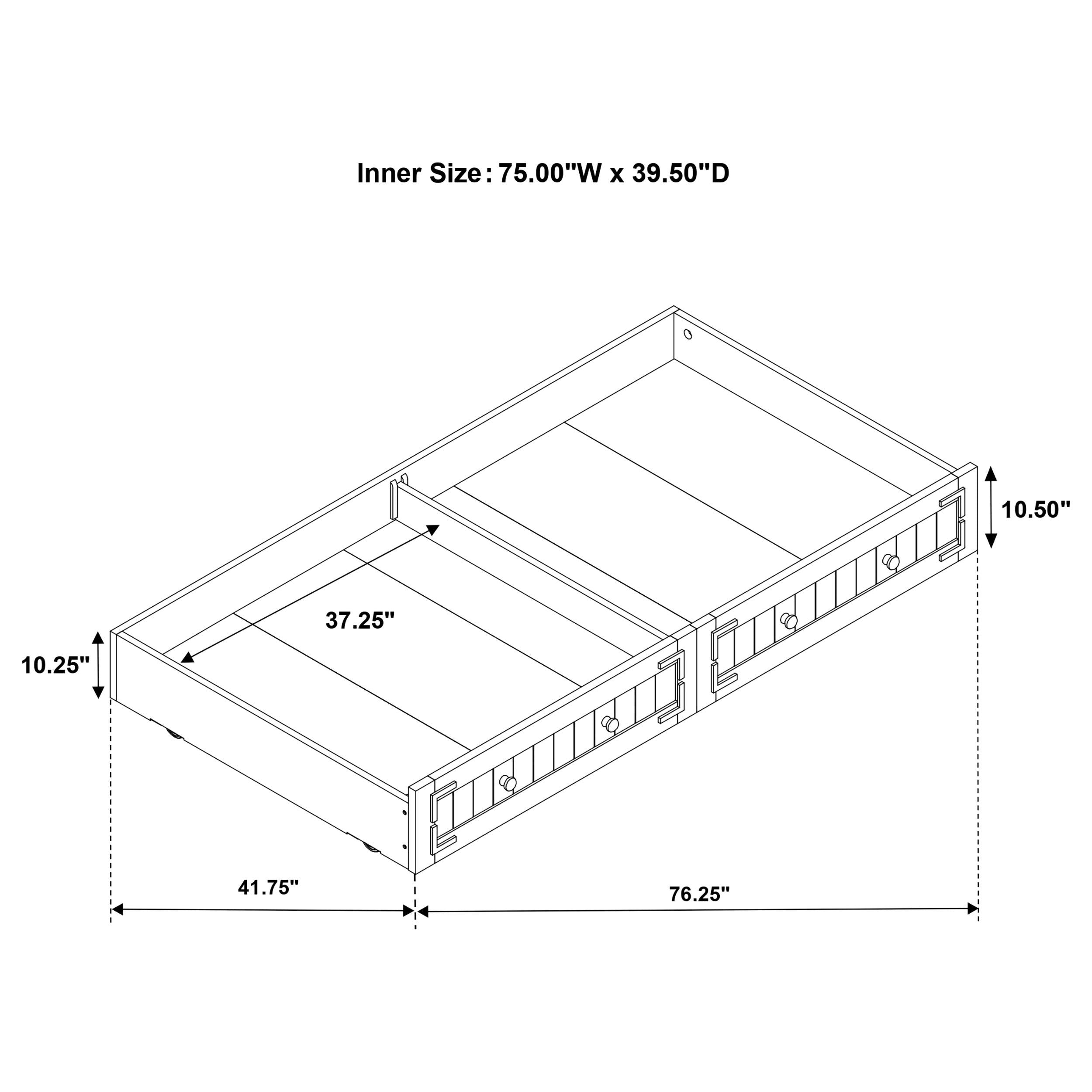 Oakdale Daybed with Trundle - Luxury Home Furniture (MI)