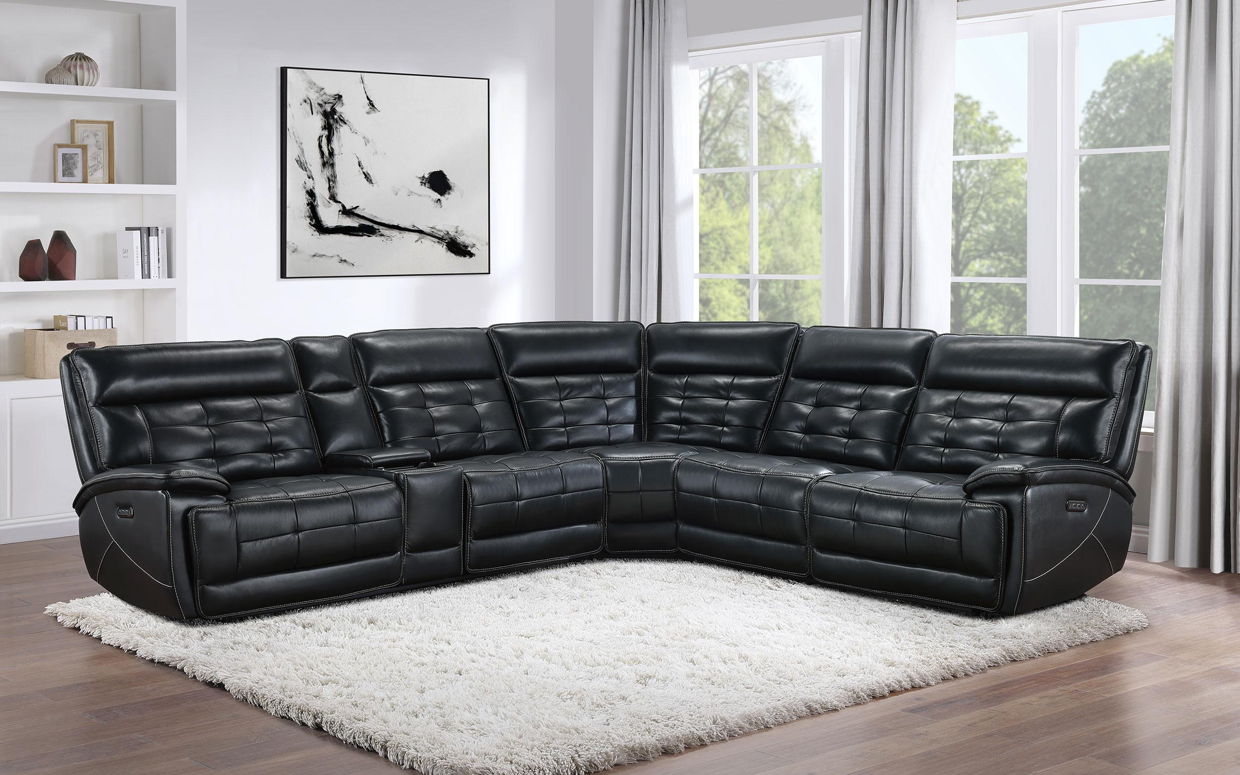 Hewitt Dual Power Reclining Sectional - Luxury Home Furniture (MI)