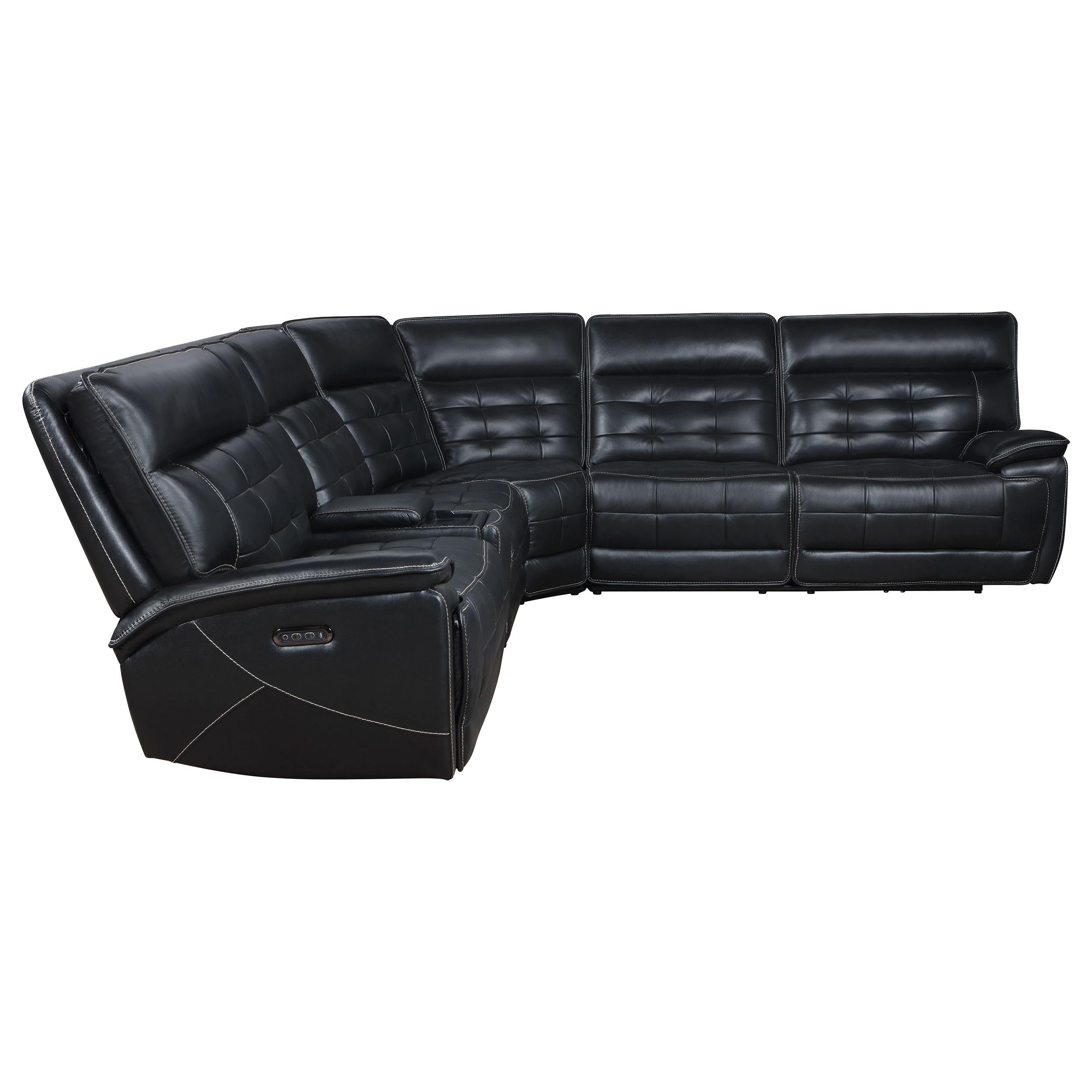 Hewitt Dual Power Reclining Sectional - Luxury Home Furniture (MI)