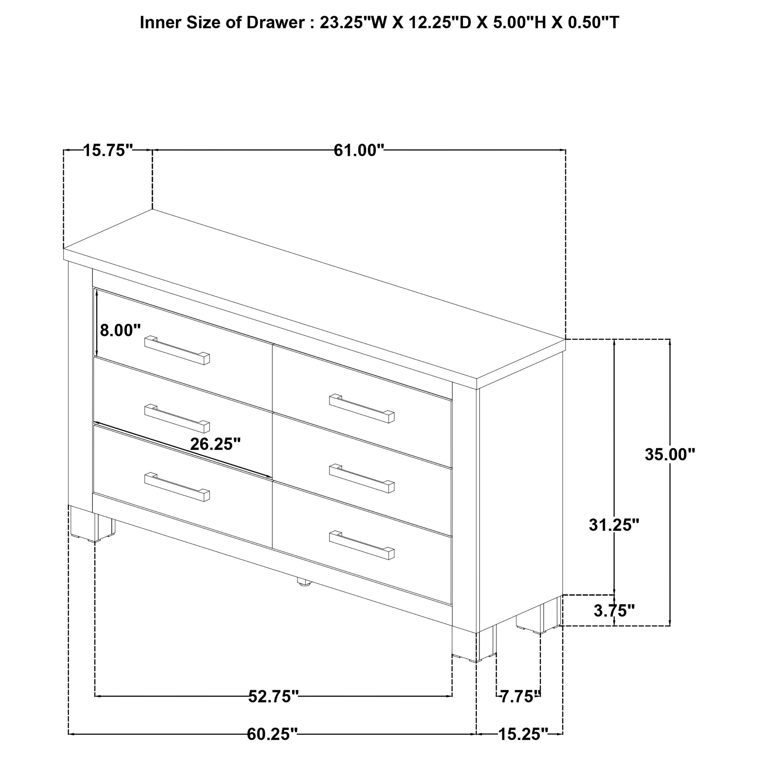 Oakglen Dresser - Luxury Home Furniture (MI)