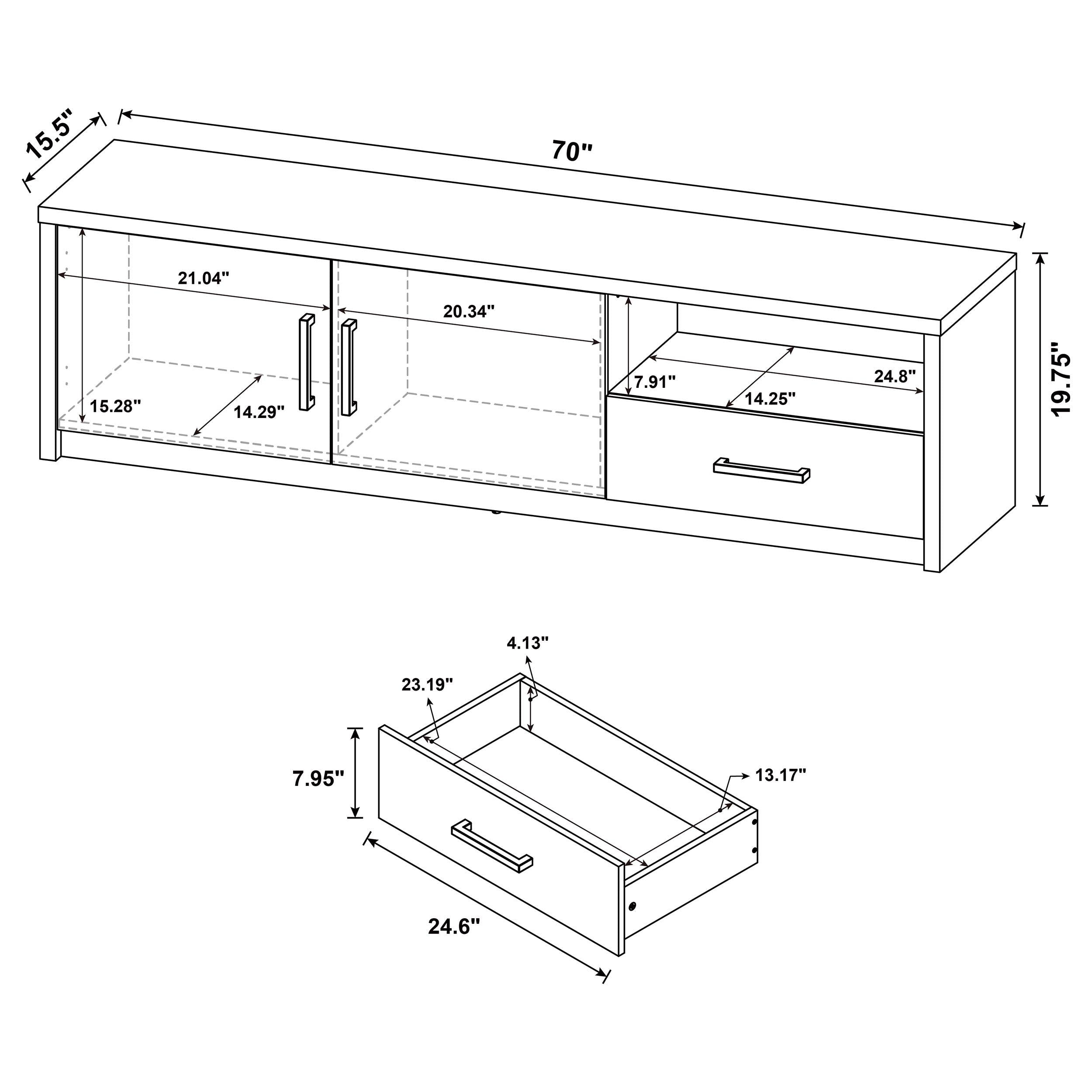 Murray TV Stands - Luxury Home Furniture (MI)