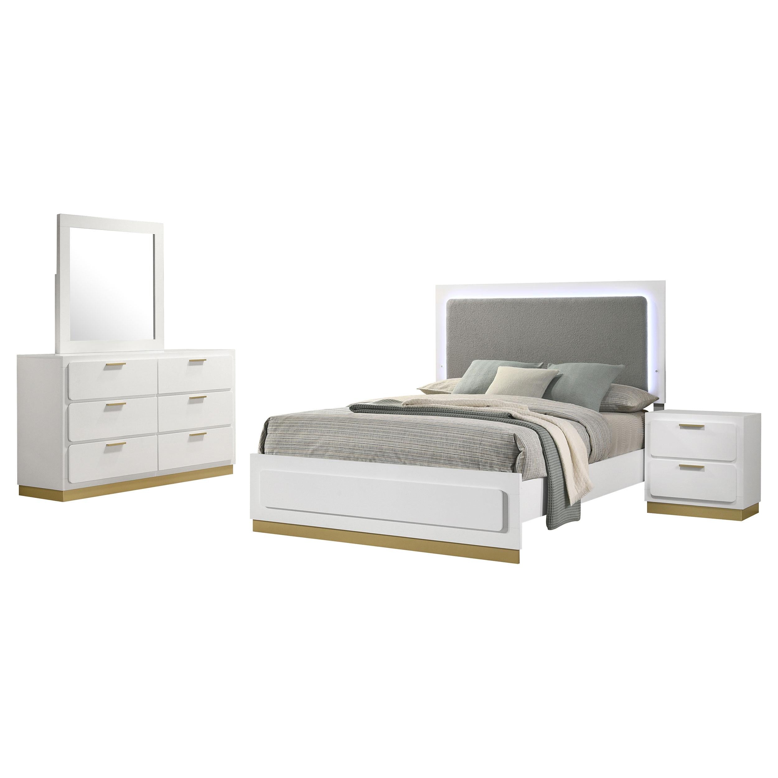 Caraway 4 Pc Bedroom Set - Luxury Home Furniture (MI)