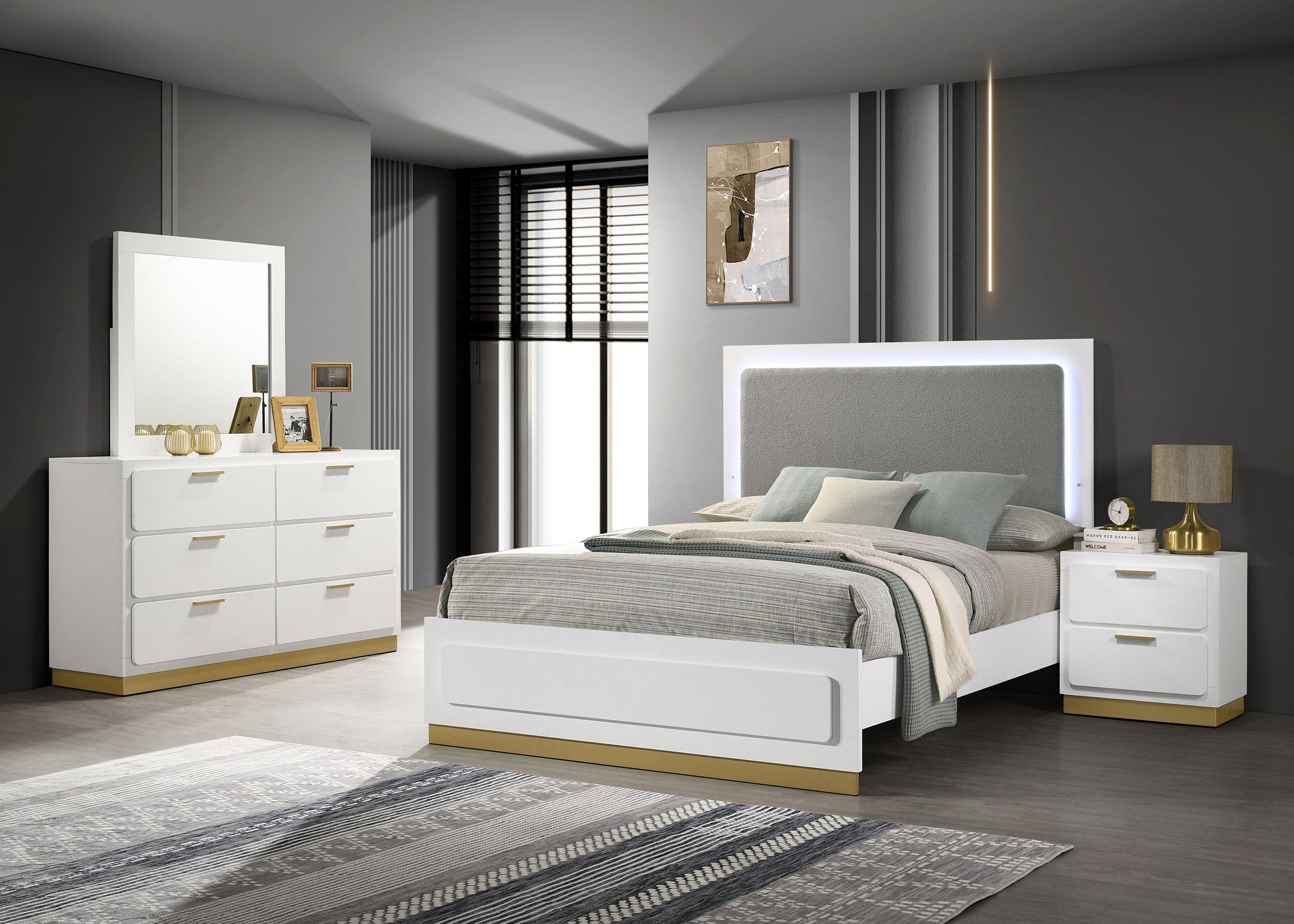 Caraway 4 Pc Bedroom Set - Luxury Home Furniture (MI)