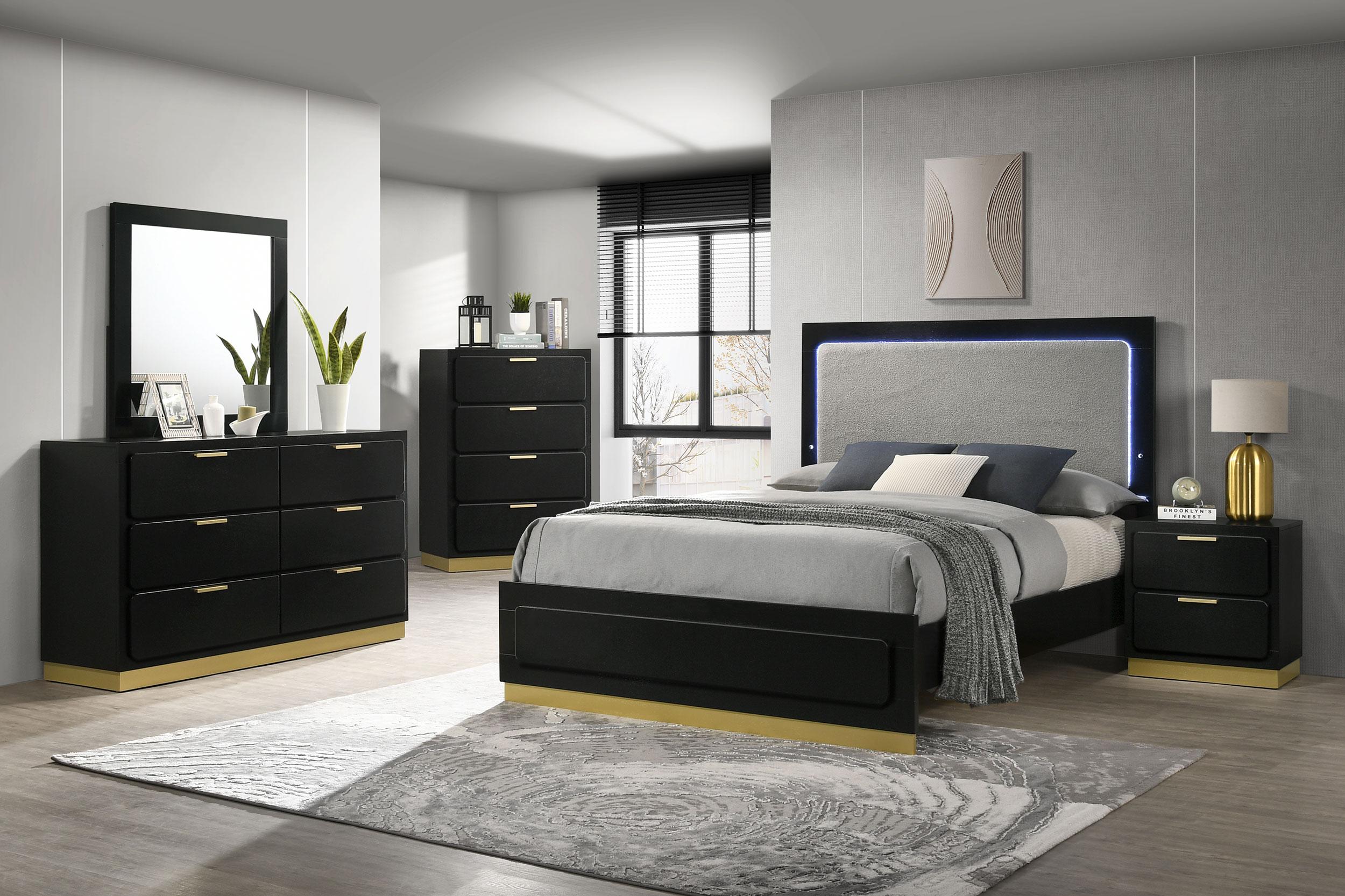Caraway 5 Pc Bedroom Set - Luxury Home Furniture (MI)