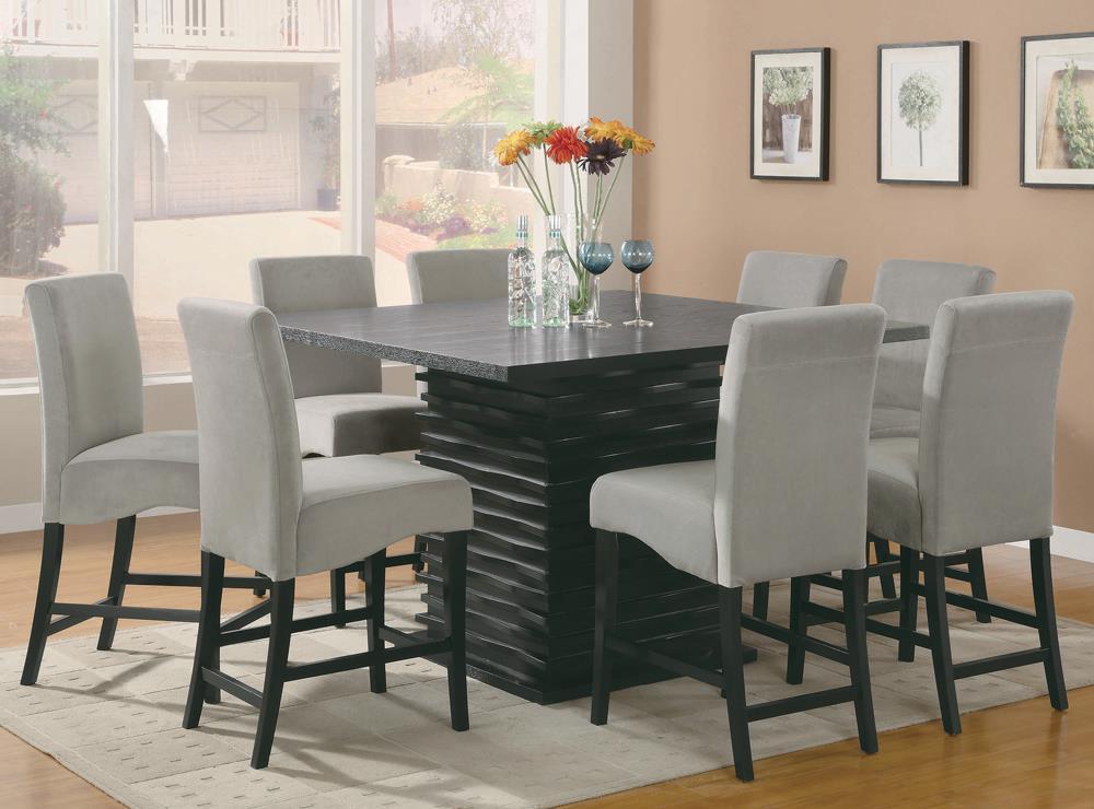 Stanton Square Counter Table Black - Luxury Home Furniture (MI)