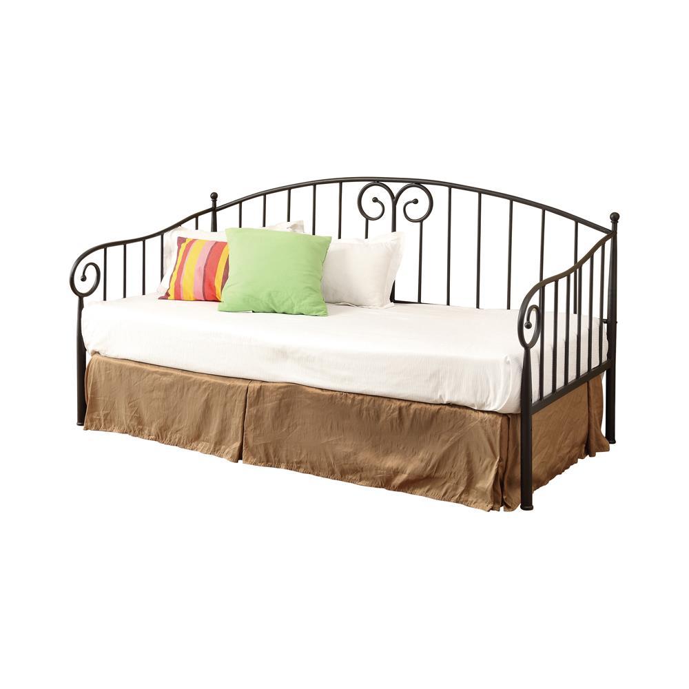 Grover Twin Metal Daybed Black - Luxury Home Furniture (MI)