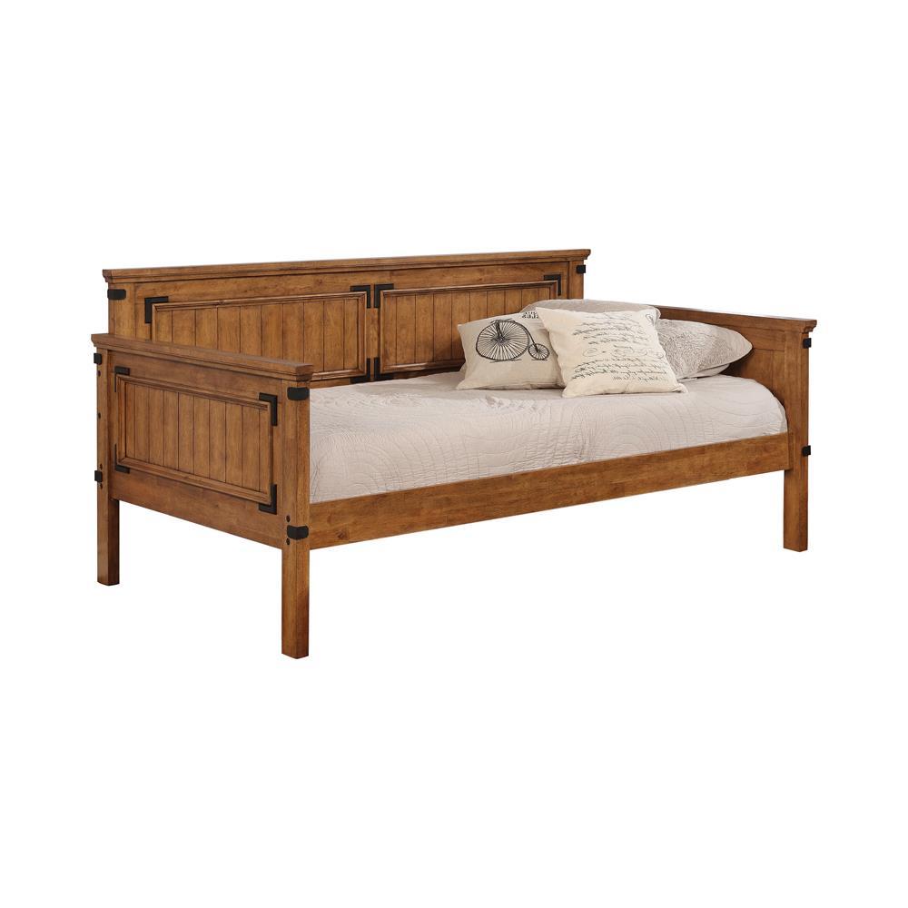 Oakdale Twin Daybed Rustic Honey - Luxury Home Furniture (MI)