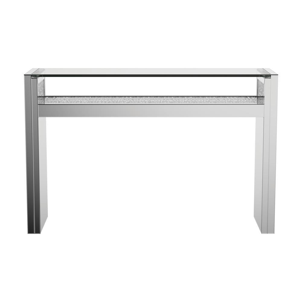 Edna 1-shelf Console Table Silver - Luxury Home Furniture (MI)