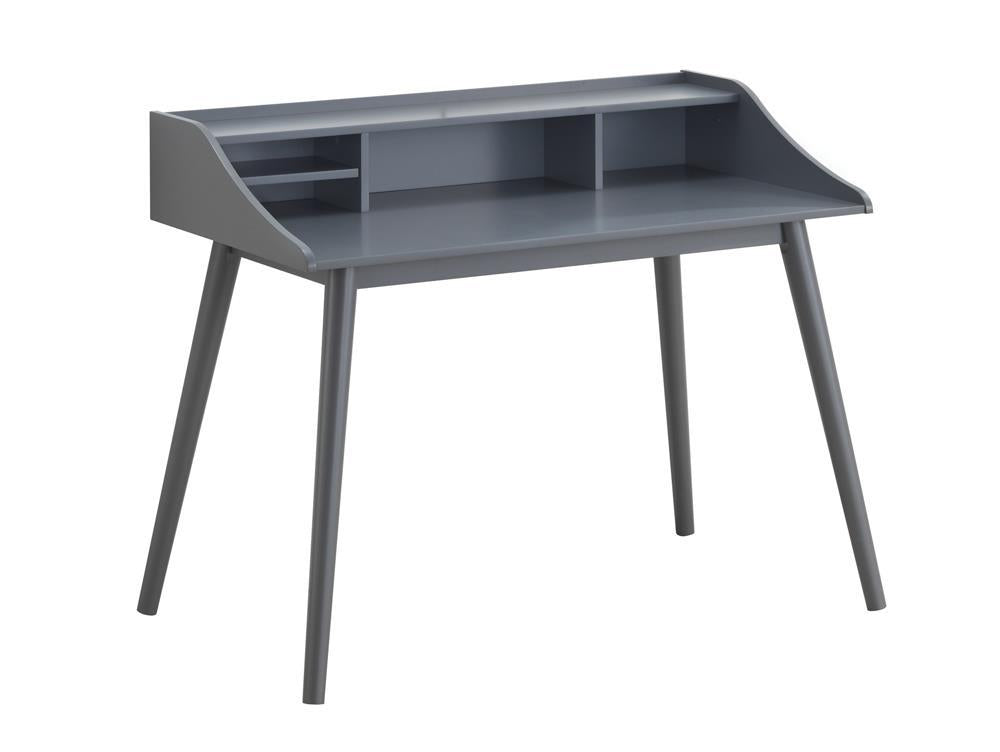 Percy 4-compartment Writing Desk Grey - Luxury Home Furniture (MI)