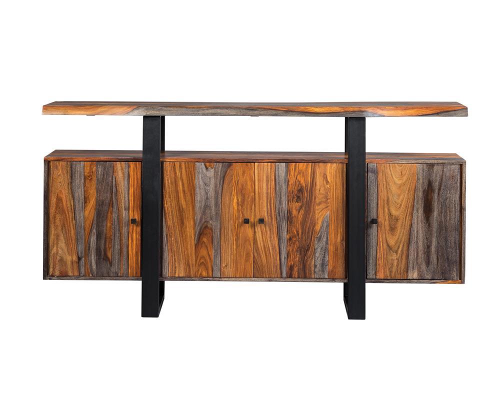 Ditman Server Grey and Black - Luxury Home Furniture (MI)