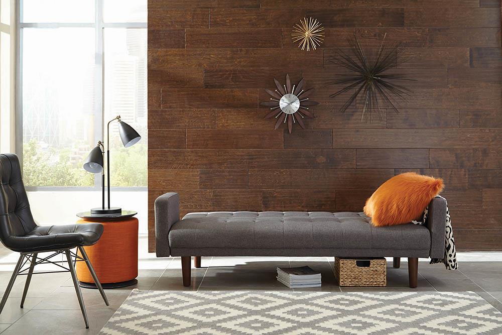 Sommer Tufted Sofa Bed Grey - Luxury Home Furniture (MI)