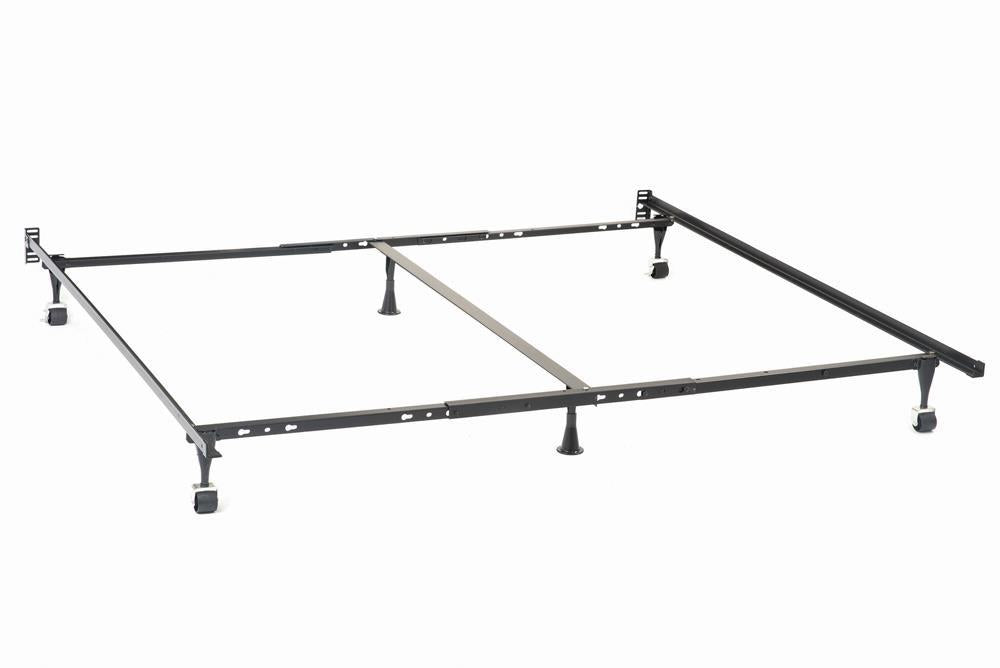 Mabel Twin Over Full Bed Frame Black - Luxury Home Furniture (MI)