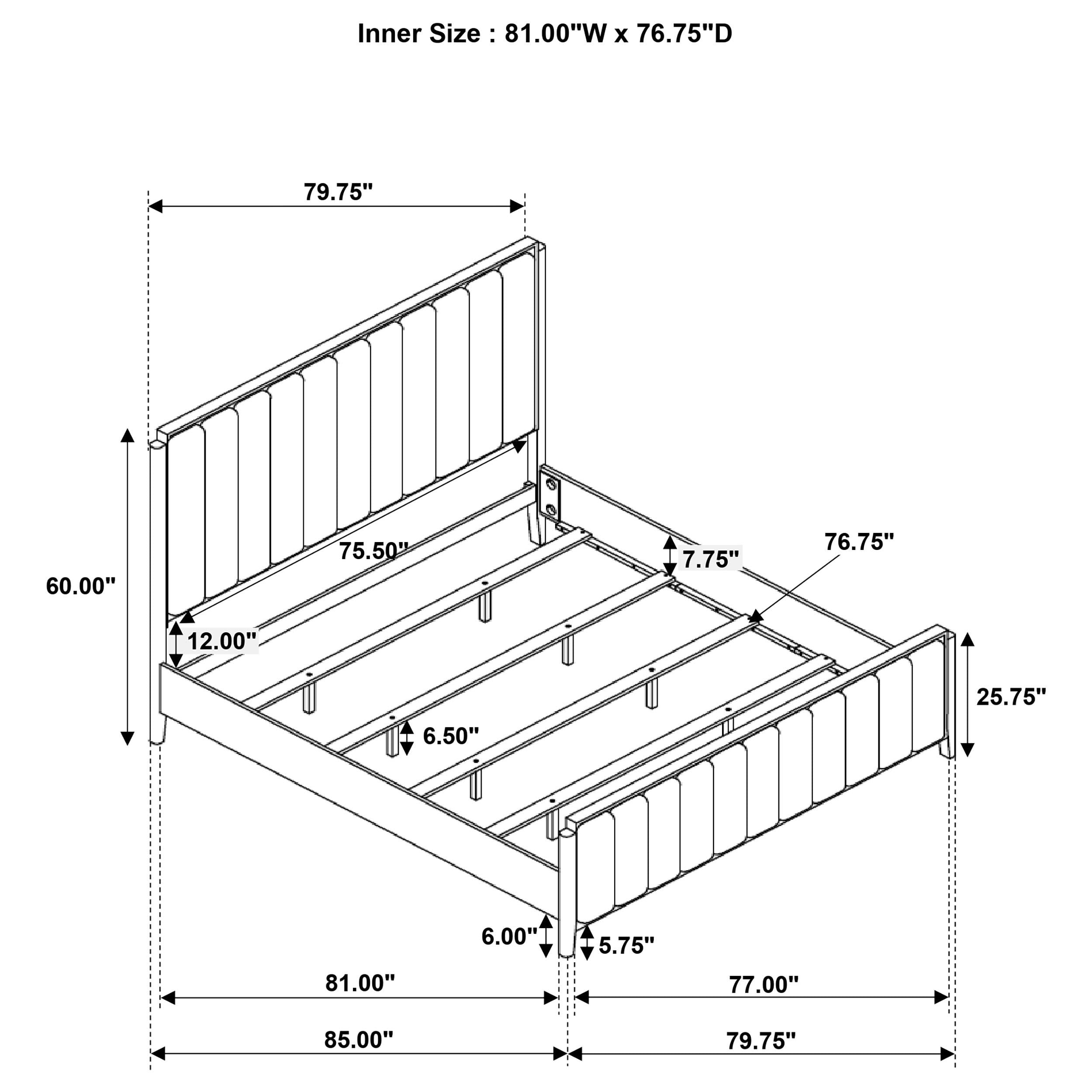 Brookmead Panel Bed - Luxury Home Furniture (MI)
