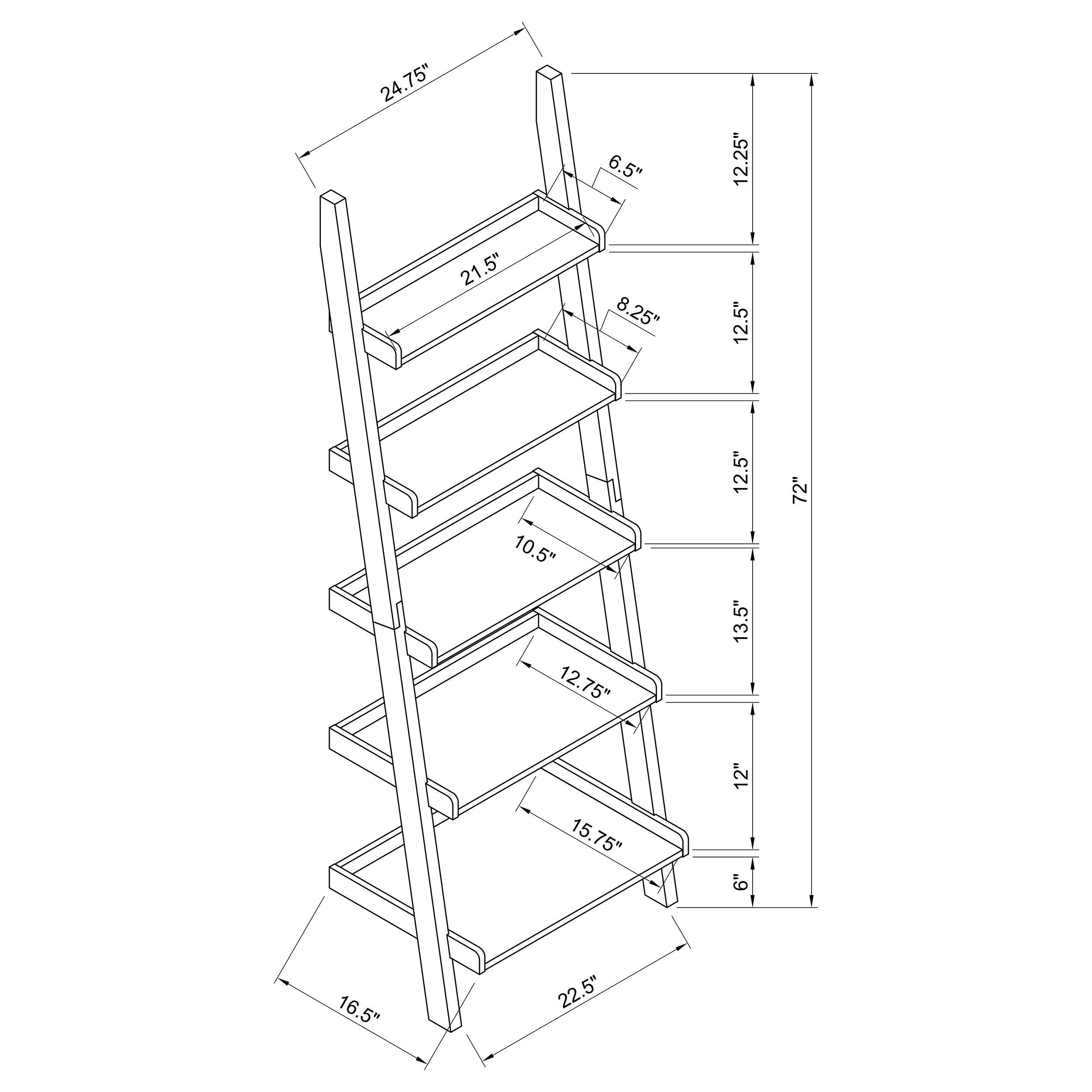 Colella Bookshelf - Luxury Home Furniture (MI)